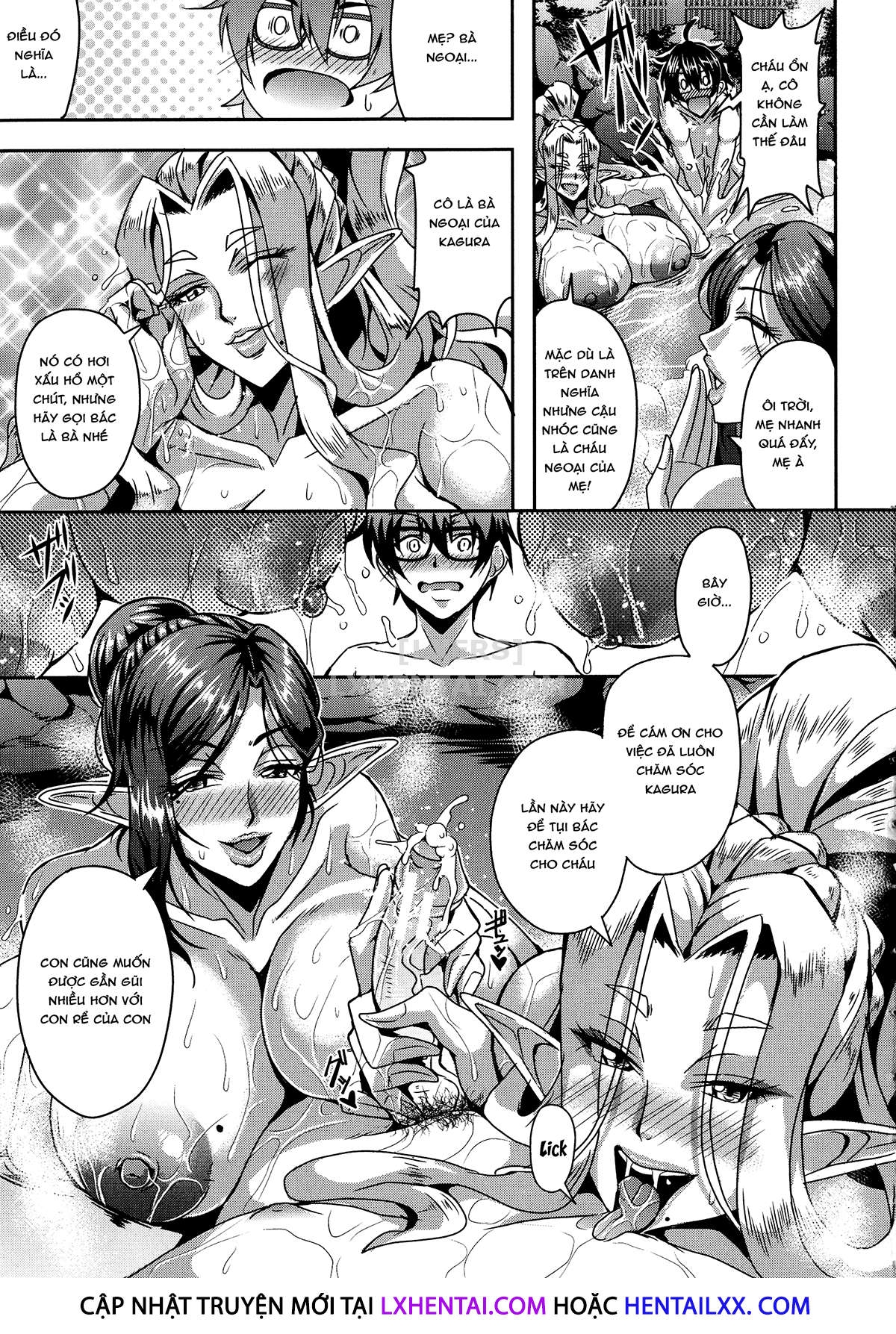 Đọc truyện hentai Elf Harem Story - Chap 2