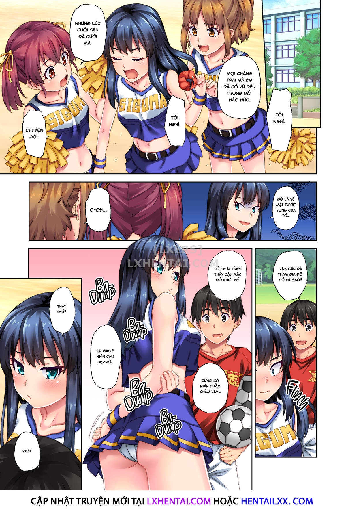 Đọc truyện hentai Cheer Me Up! - Oneshot
