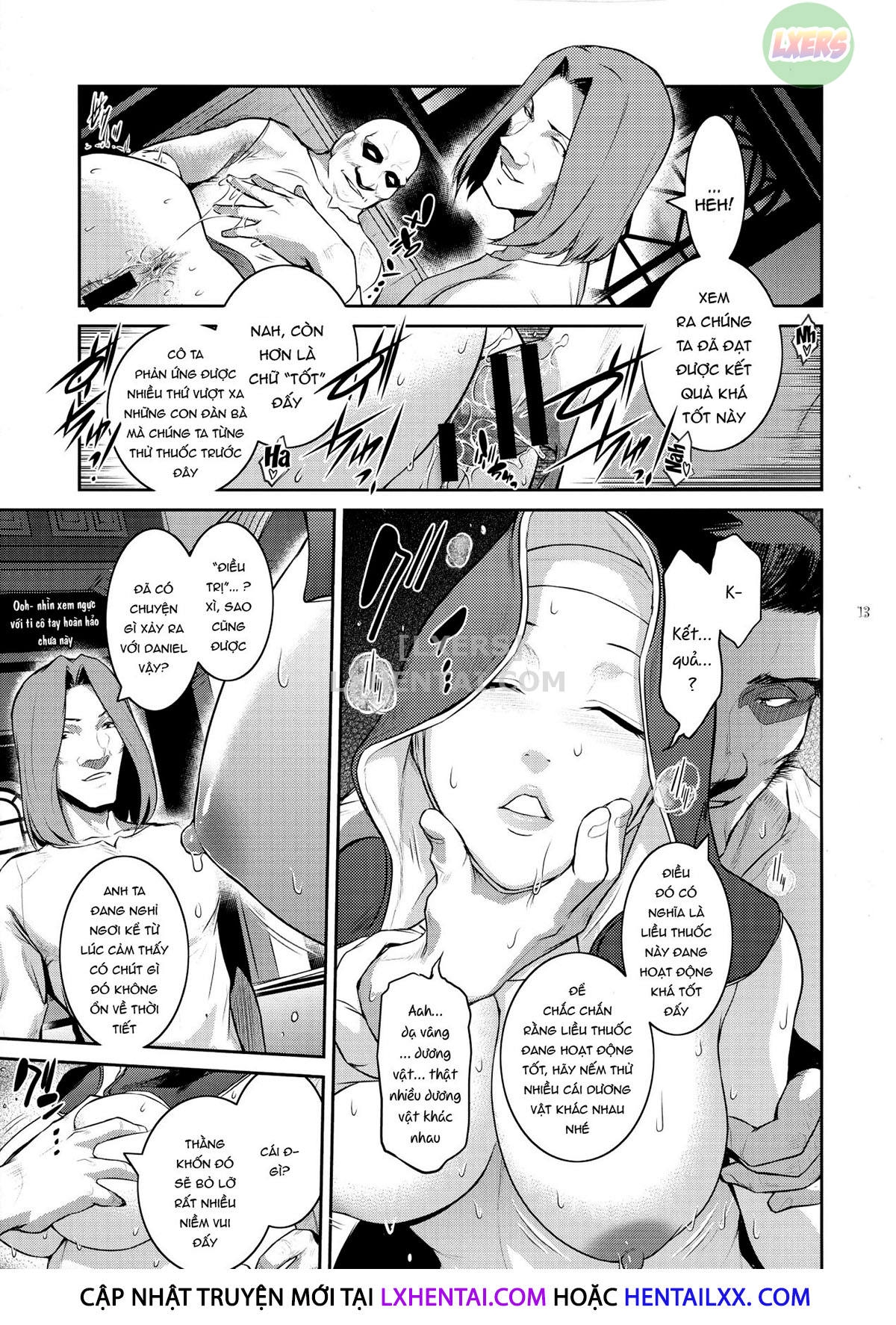Đọc truyện hentai Kyoukai. - Chap 4