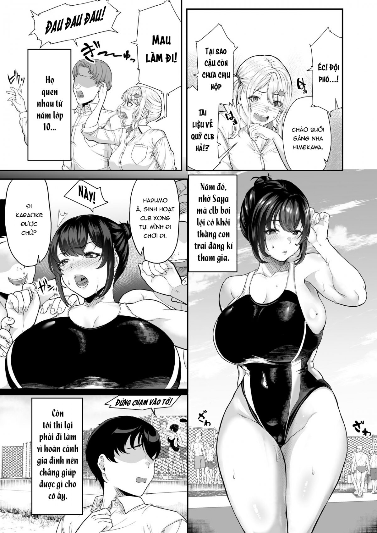 Đọc truyện hentai Có thằng khác bơi với bạn gái tôi, bơi vào lồn! - Chap 1