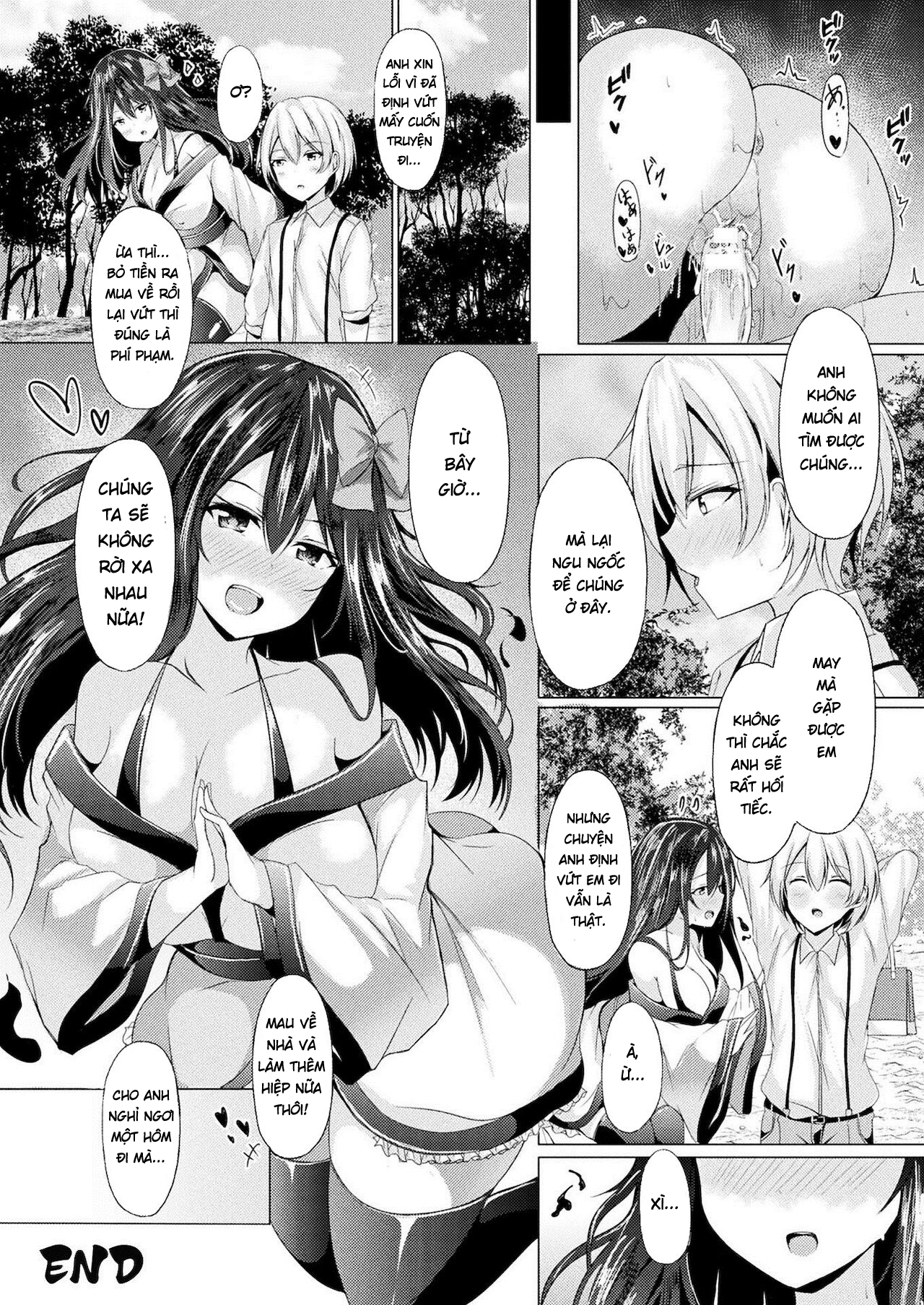 Đọc truyện hentai Làm ơn đi mà Tsukumogami-sama! - Oneshot