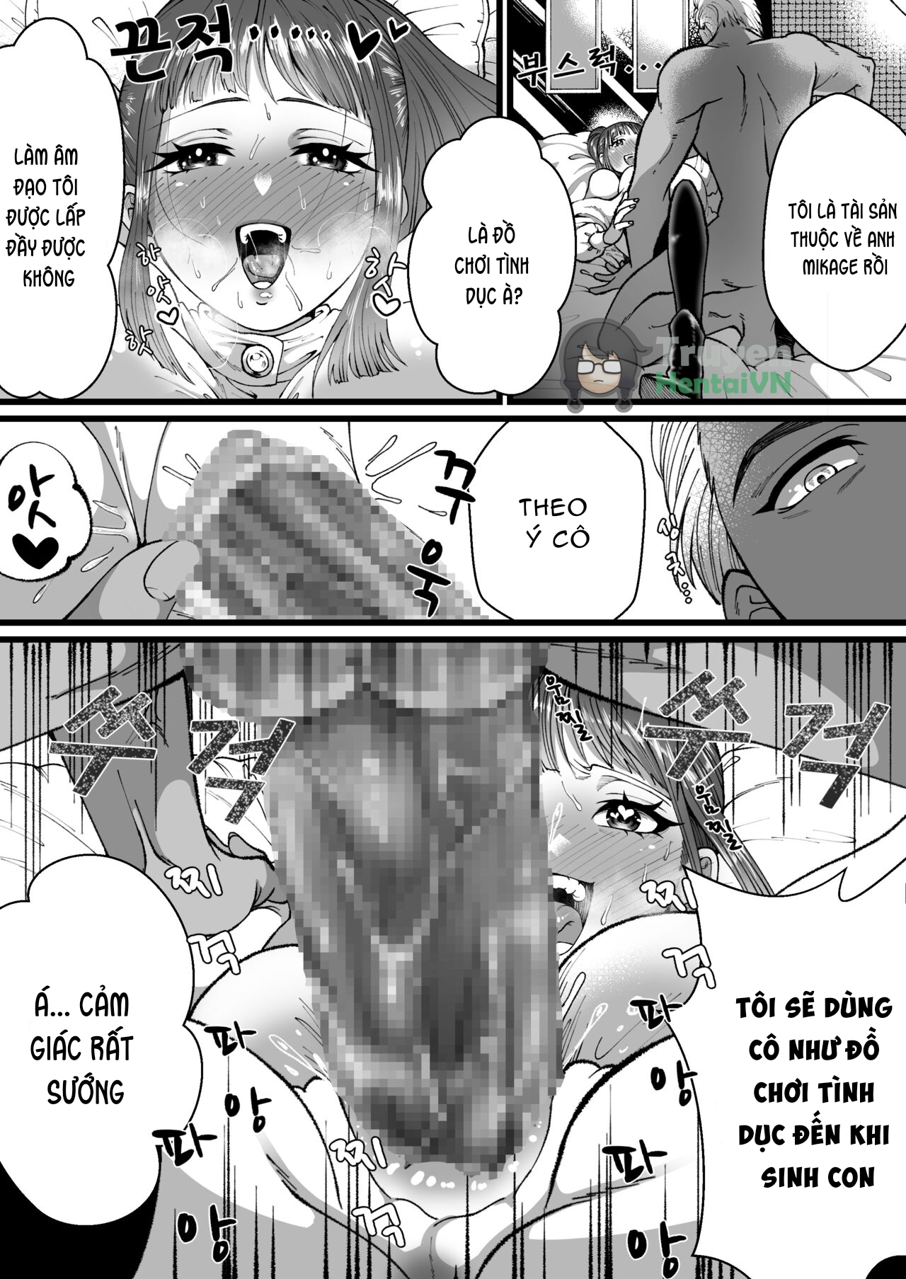 Đọc truyện hentai Boy tóc vàng cùng nữ sinh Hàn quốc - Oneshot