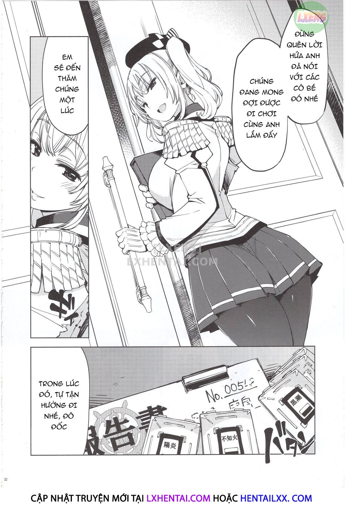 Đọc truyện hentai Hishokan Kashima No Houkokusho - Chap 1