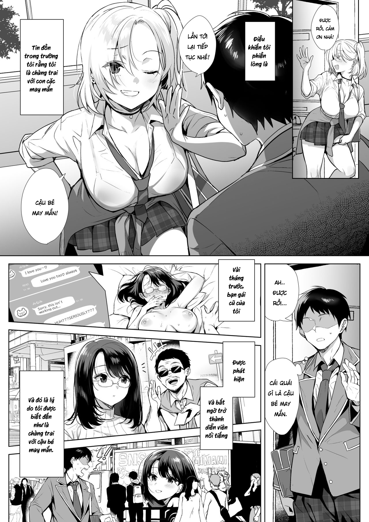 Đọc truyện hentai con cặc may mắn - Chap 1