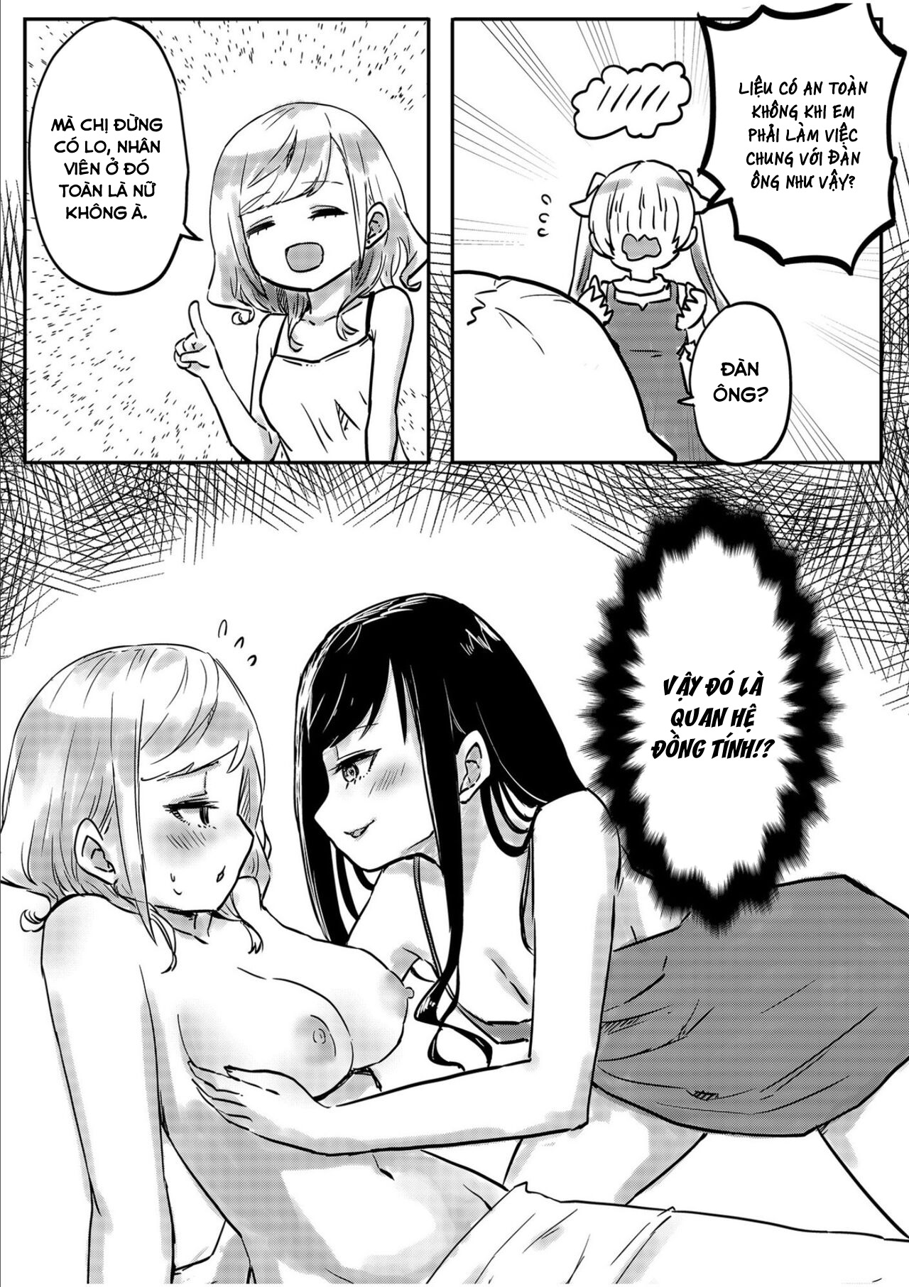 Đọc truyện hentai Cuộc sống của chị em sinh đôi - Chap 2