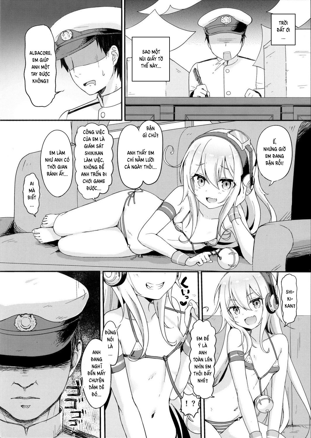 Đọc truyện hentai Doki Doki Surprise (Azur Lane) - Oneshot