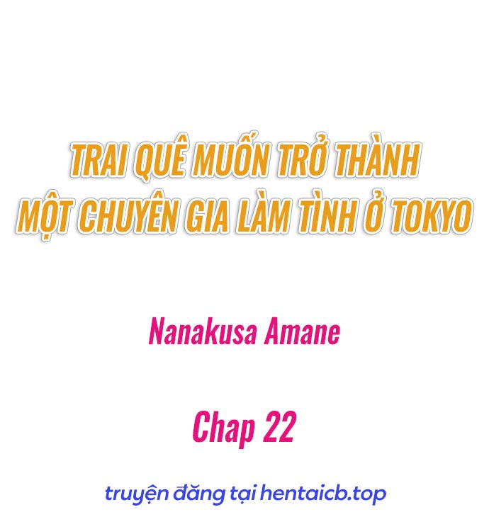 Đọc truyện hentai Hành Trình Thành Thánh Chịch Tokyo - Chap 22