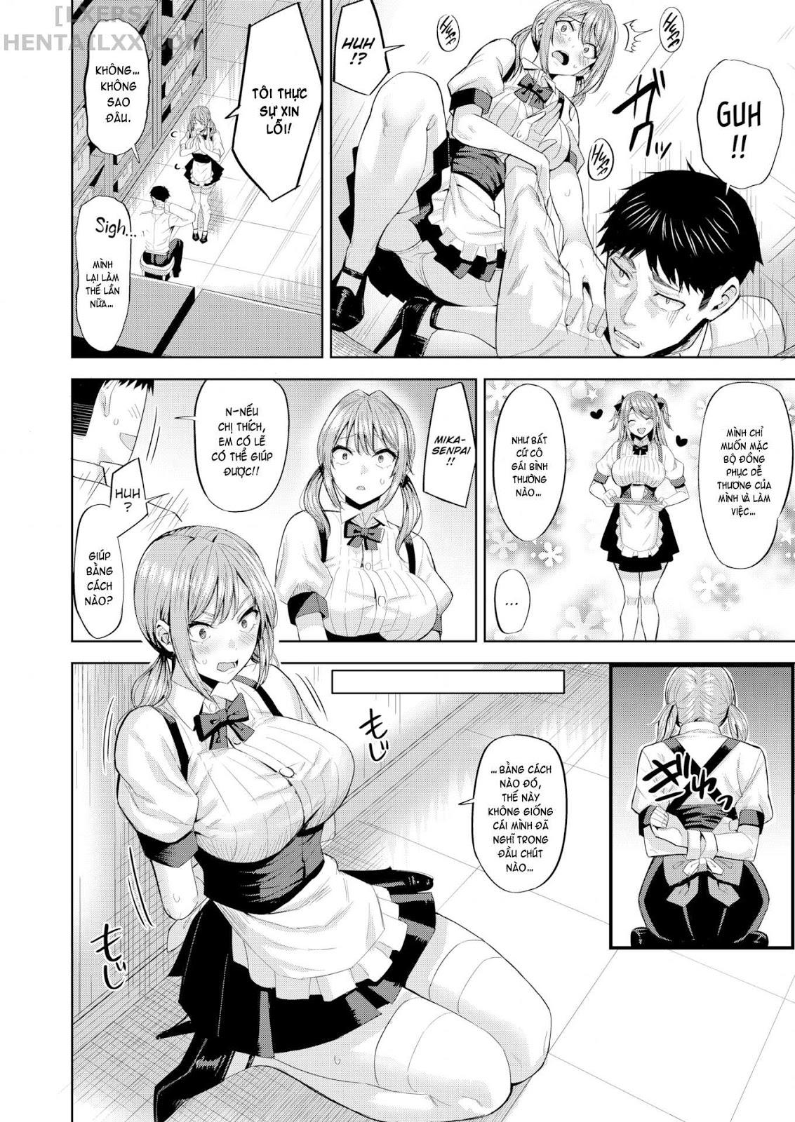 Đọc truyện hentai Dangerous Waitress - Oneshot