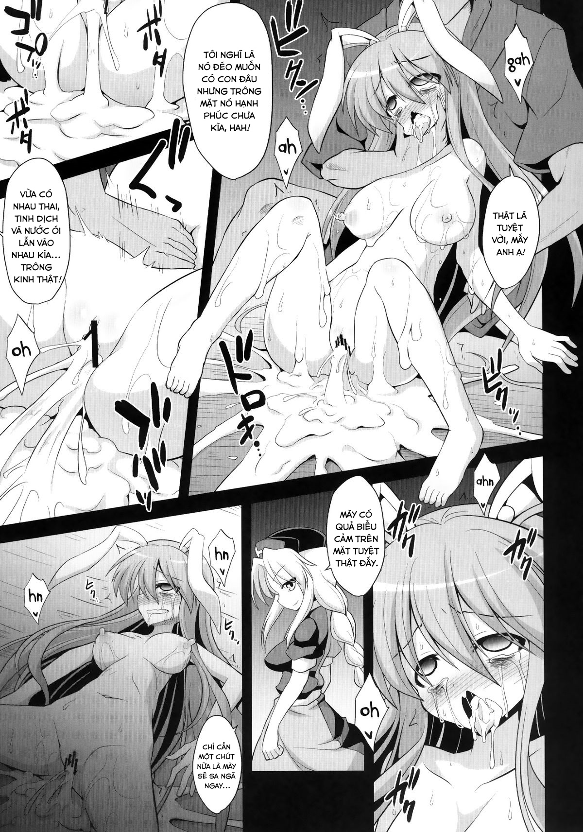 Đọc truyện hentai Buổi huấn luyện đặc biệt của Reisen(Touhou Project) - Chap 1.3(end)