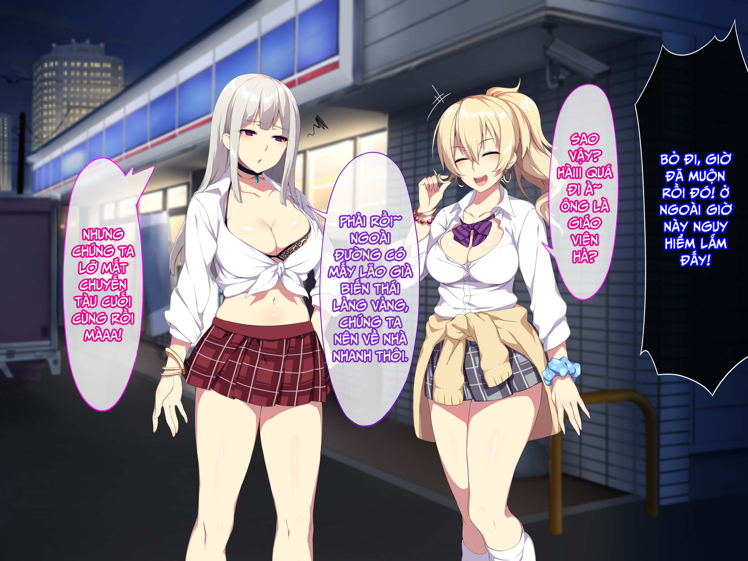 Đọc truyện hentai Cho Hai Em Gal Ở Nhờ Một Đêm - Chap 1 gái vàng