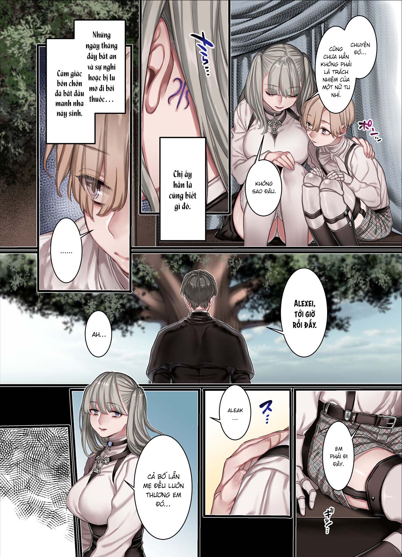 Đọc truyện hentai Giáo hội L và Gia đình Dị giáo - Chap 3