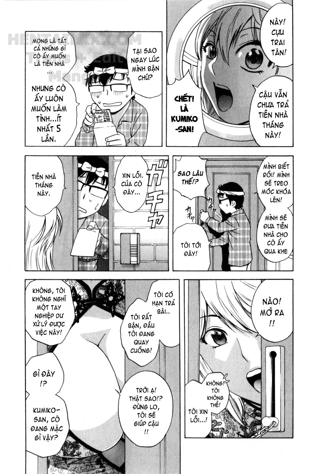 Đọc truyện hentai Life With Married Women Just Like A Manga - Chap 25