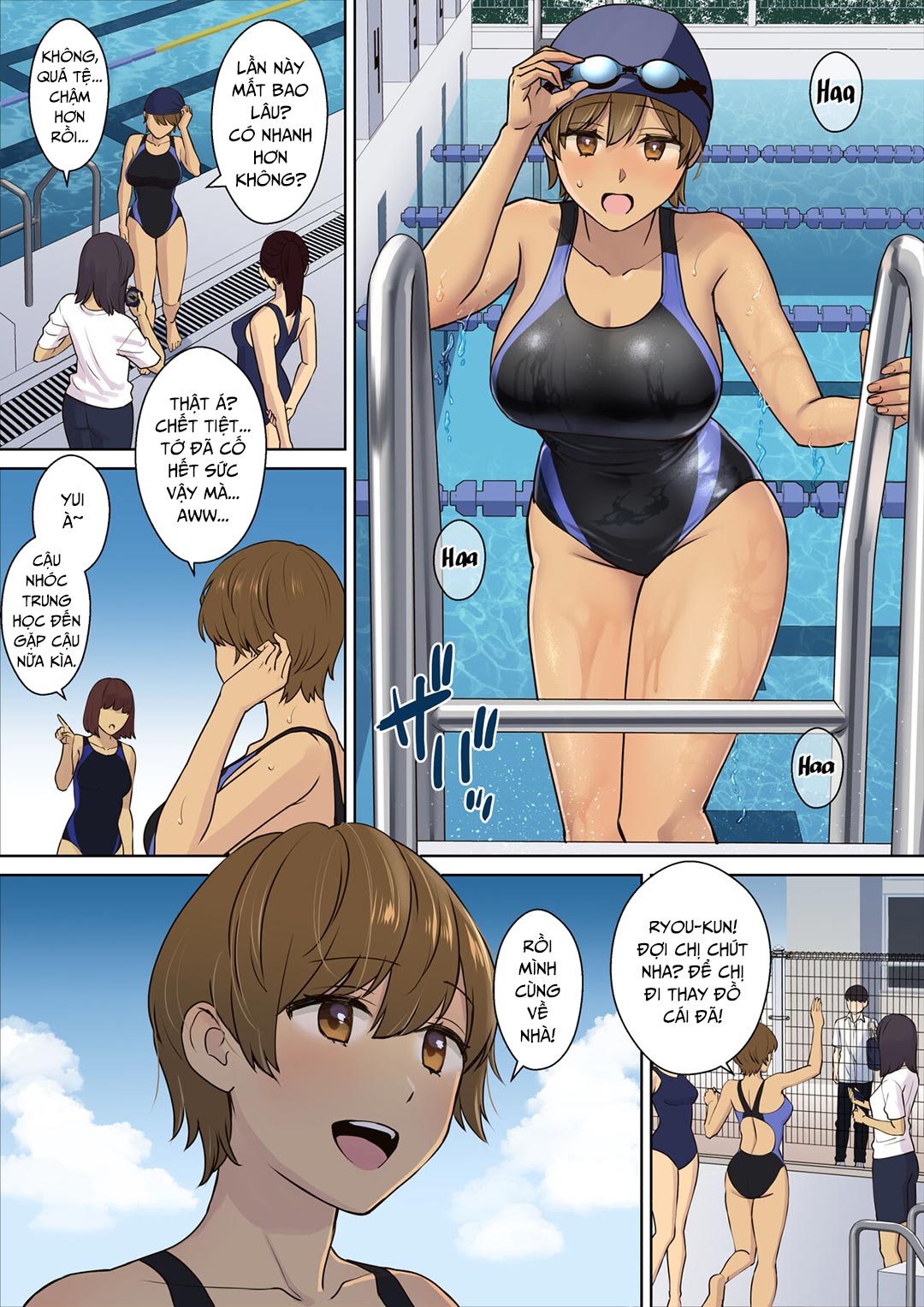 Đọc truyện hentai Chuyện cậu trai bị mất trinh bởi mẹ bạn (gái) - Chap 1