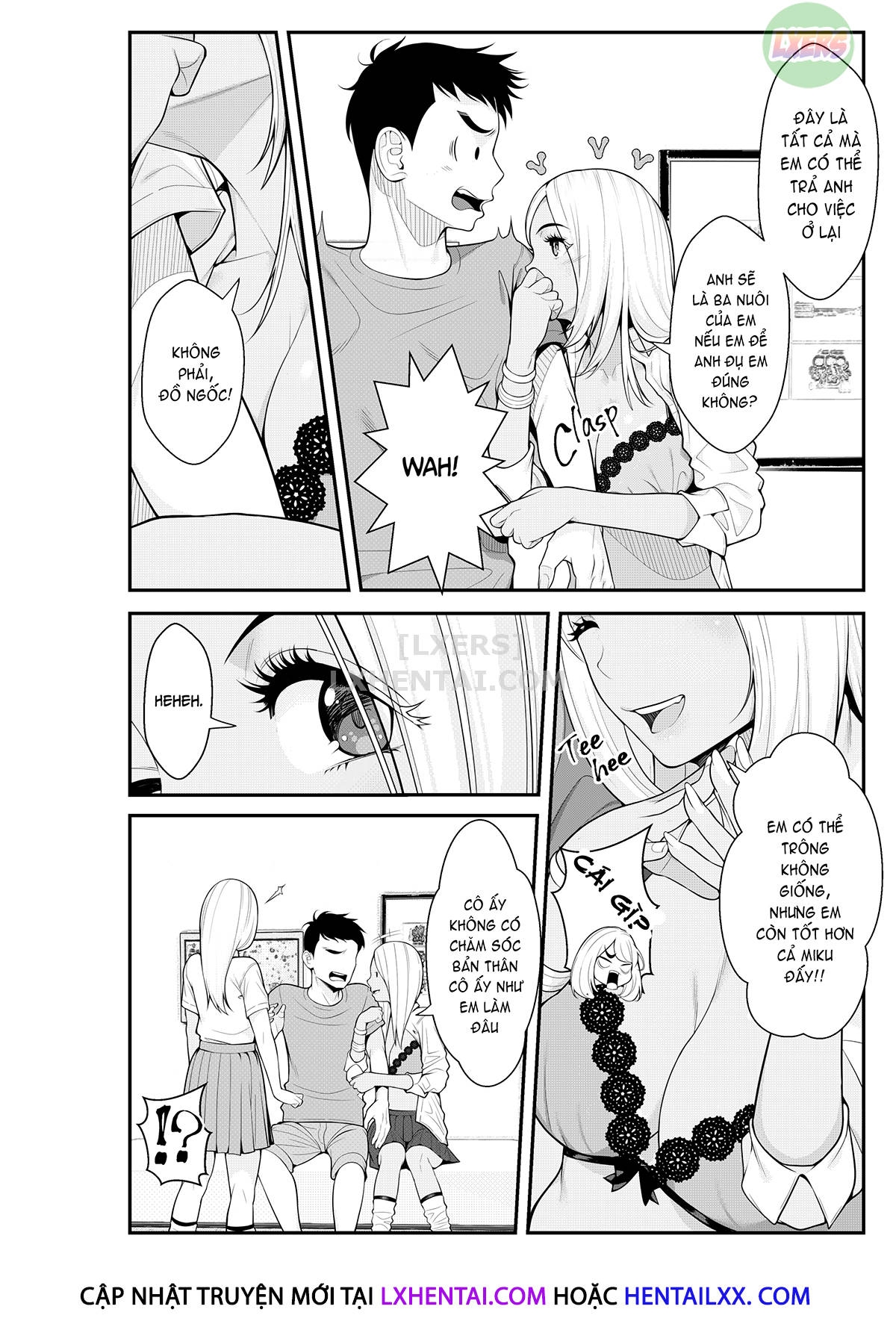 Đọc truyện hentai Stray Gyaru Harem - Chap 1