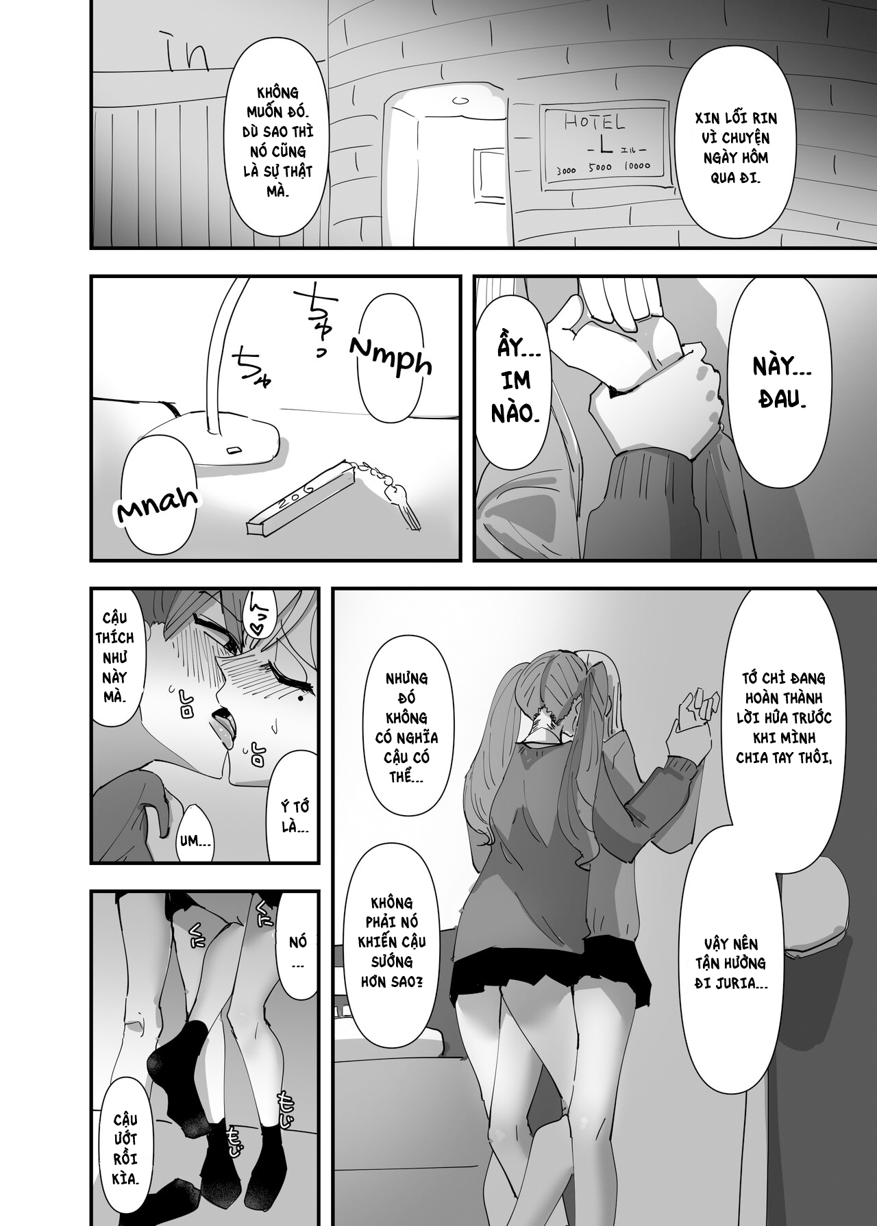 Đọc truyện hentai Chuyện tình của những cô nàng táo bạo - Chap 2