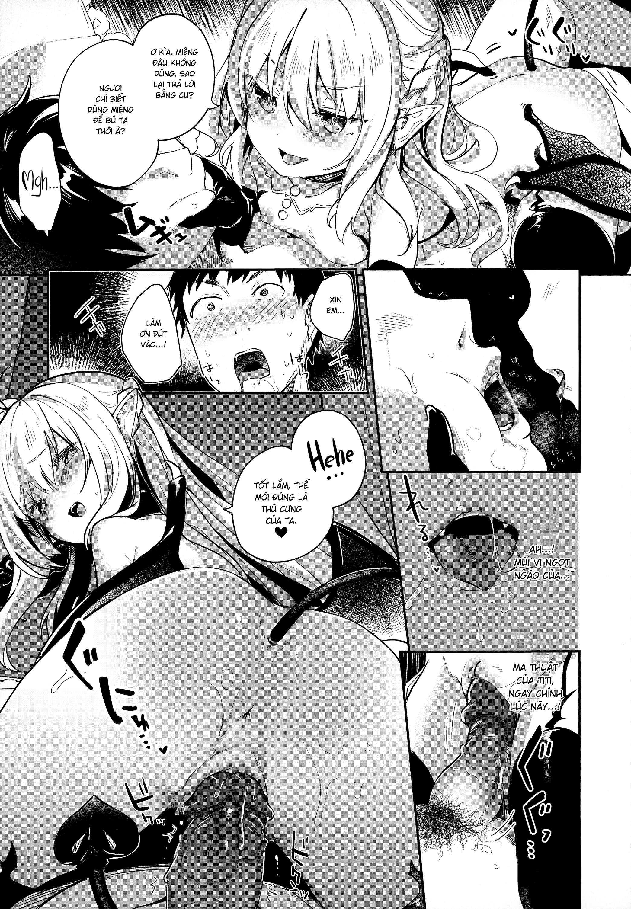 Đọc truyện hentai Nô Lệ Của Tiểu Succubus - Chap 3
