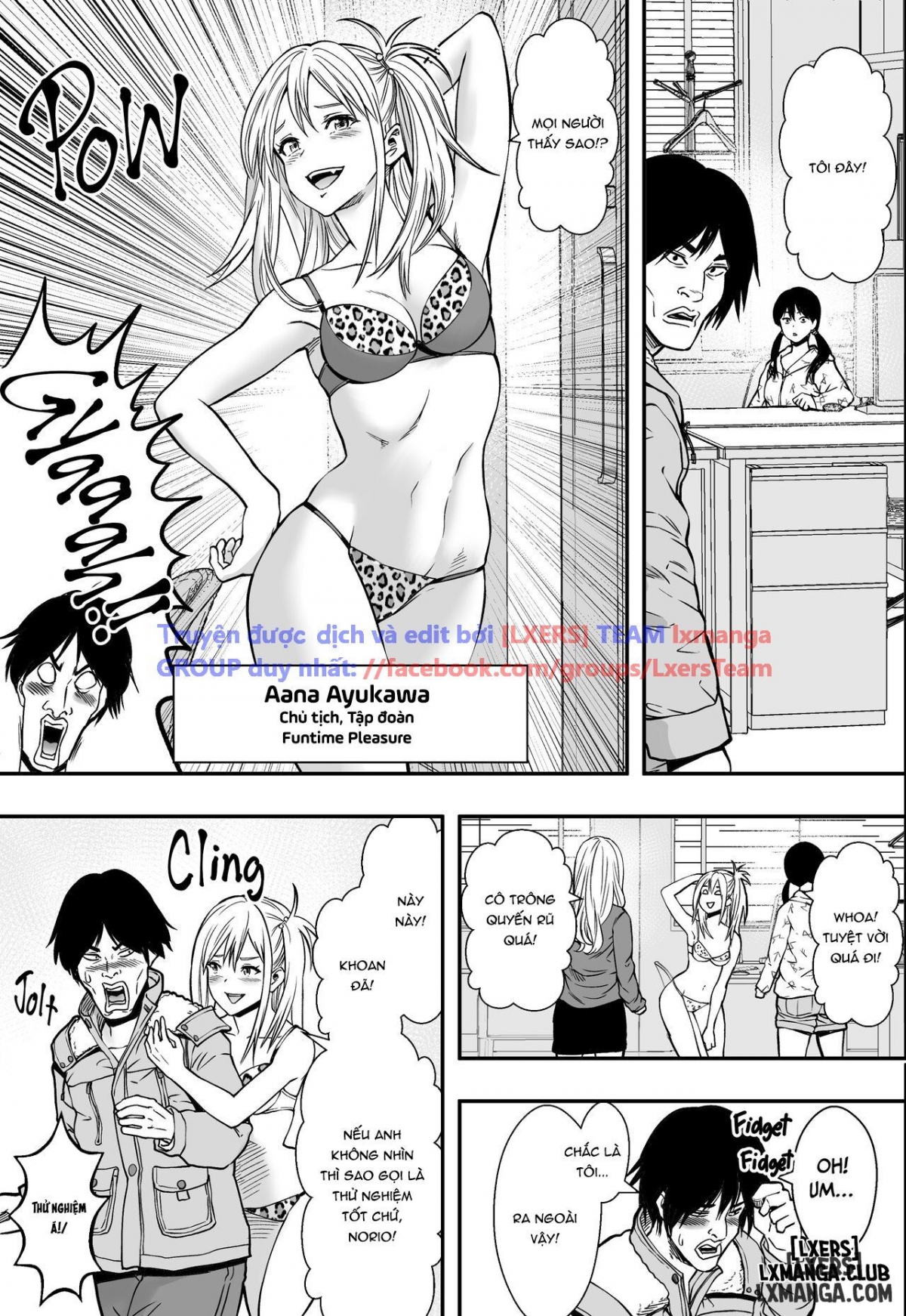 Đọc truyện hentai Getting Busy With Business Gyarus - Oneshot