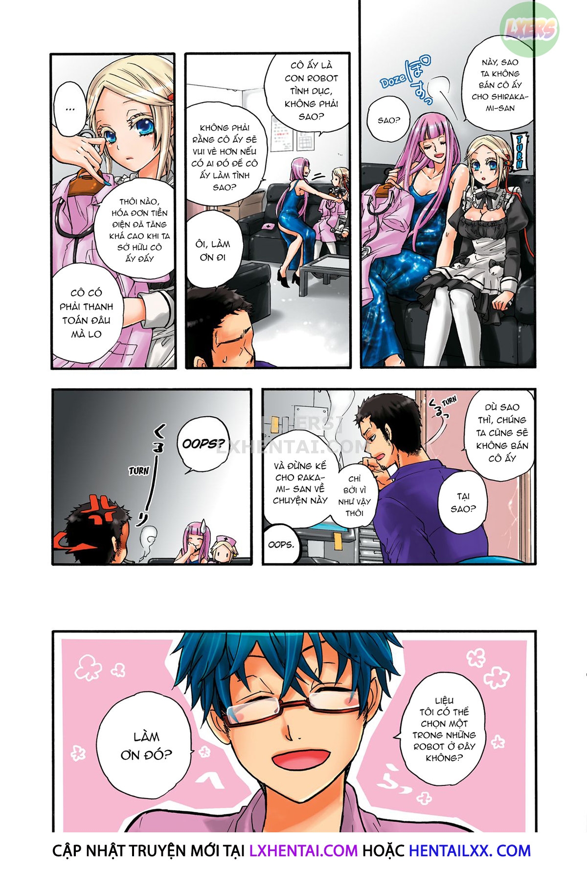 Đọc truyện hentai Robot thú cưng Lilly - Chap 8