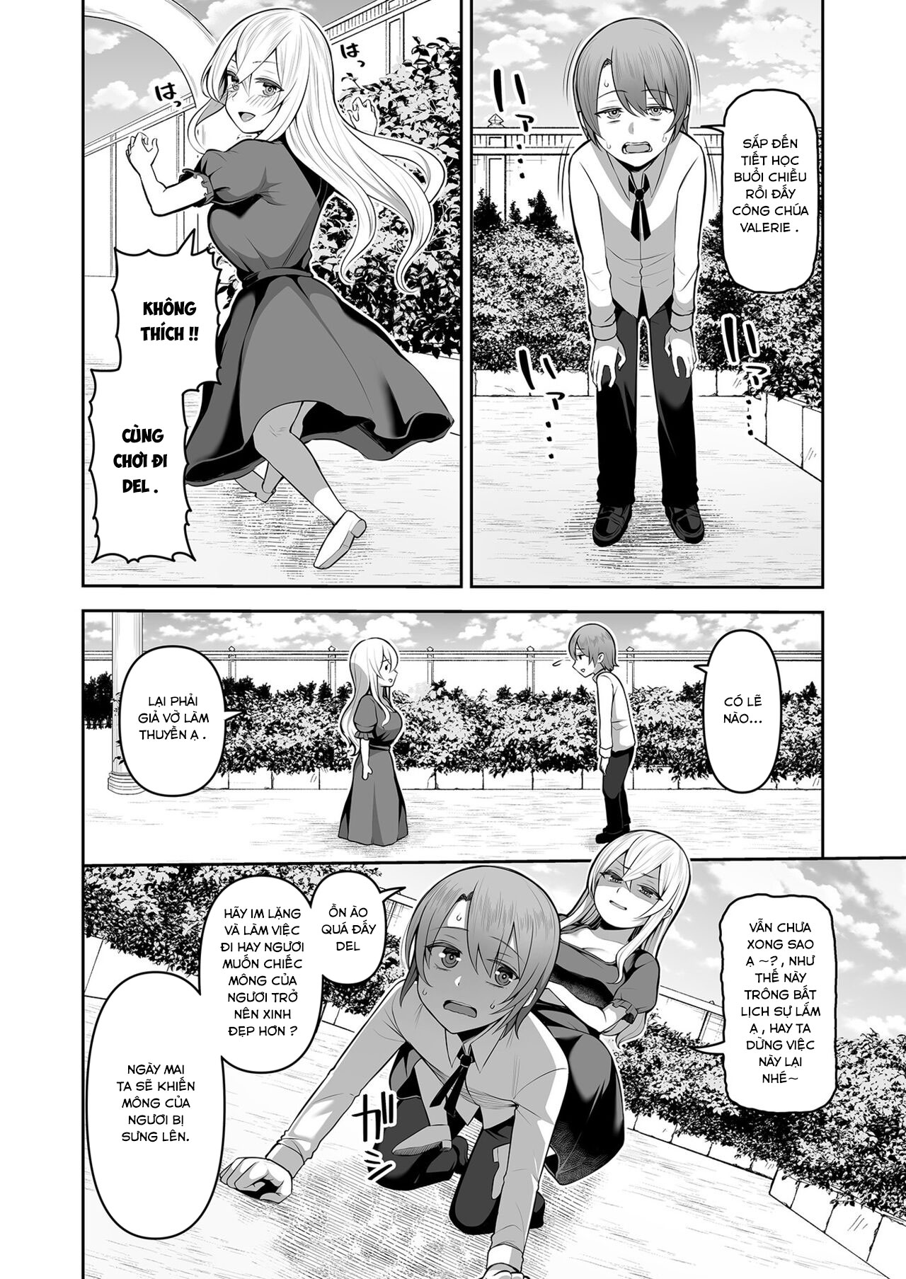 Đọc truyện hentai Valerie Monogatari ~Oujo-sama wa Yaritai Houdai - Chap 1