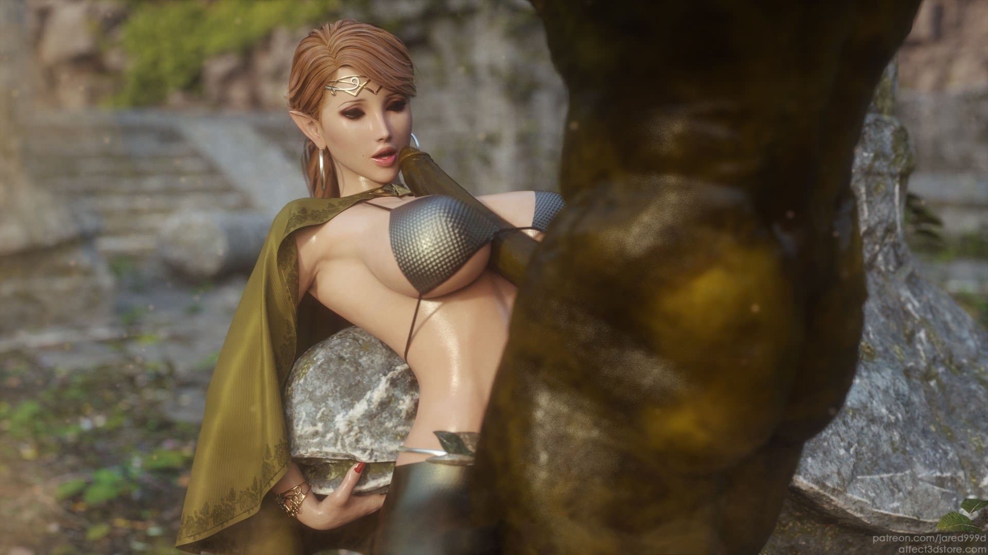 Đọc truyện hentai Elf Slave - Chapter 1: Side B