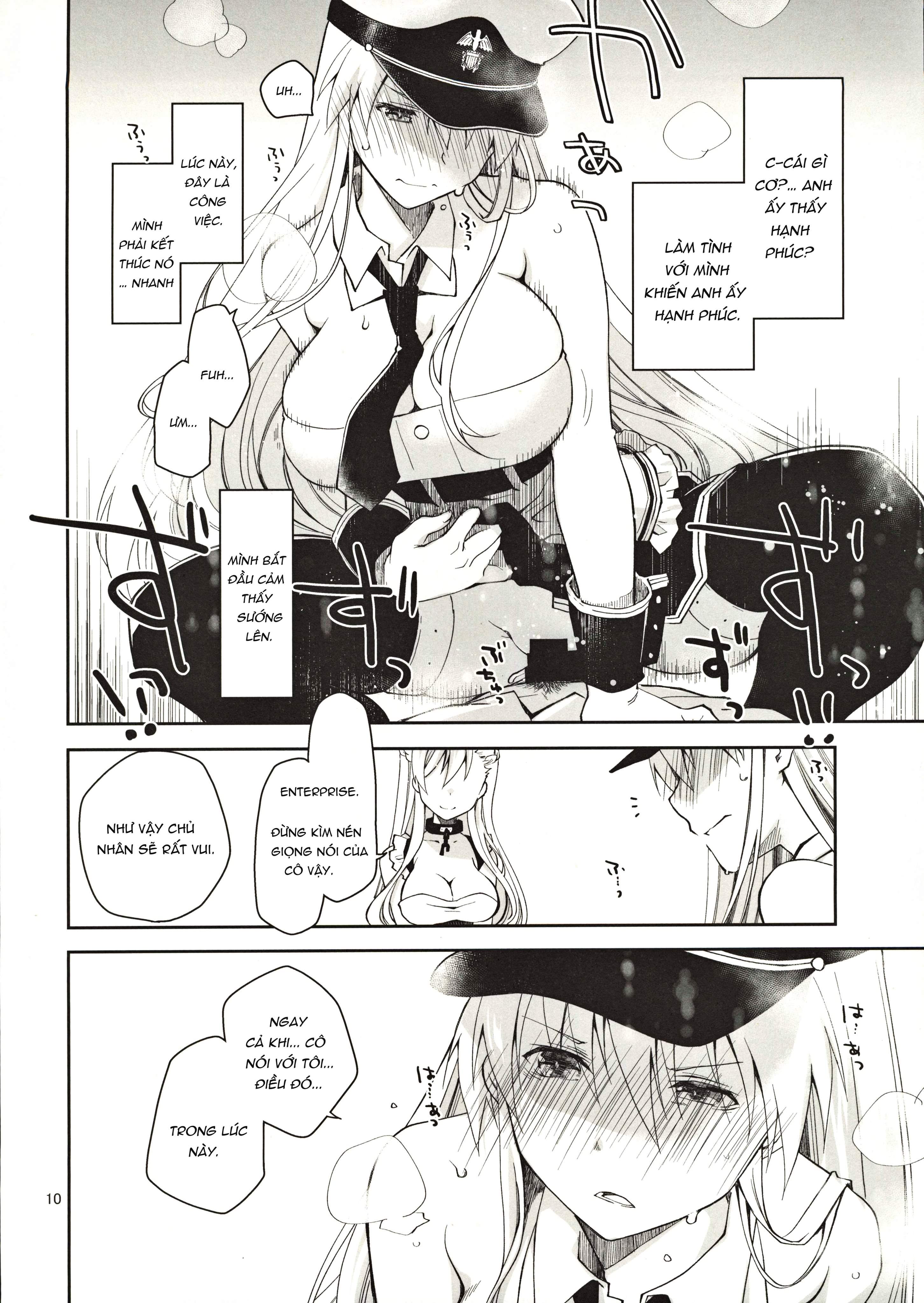 Đọc truyện hentai Nàng Hầu Enterprise ( Azur Lane ) - Oneshot