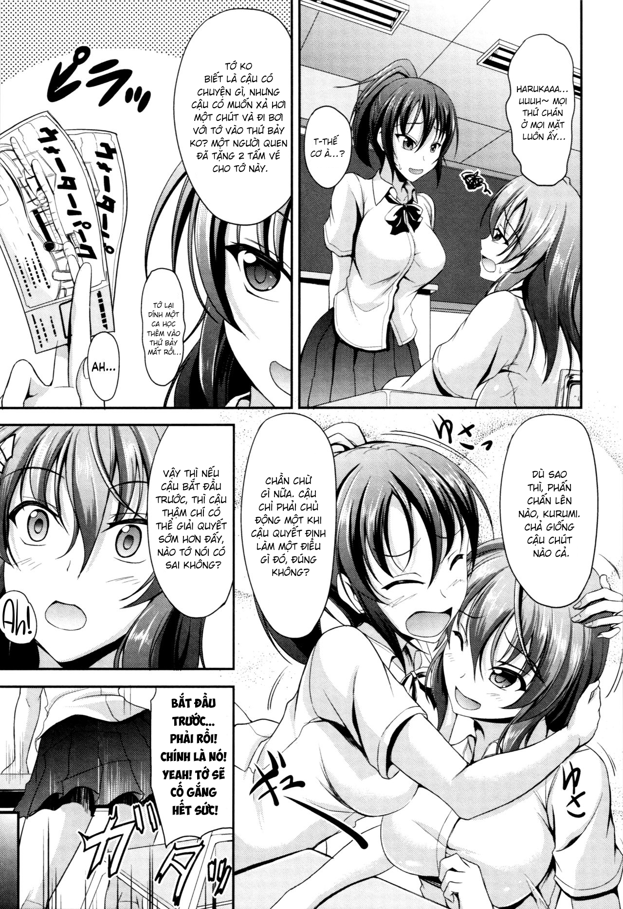 Đọc truyện hentai Sisters Sandwich - Chap 3