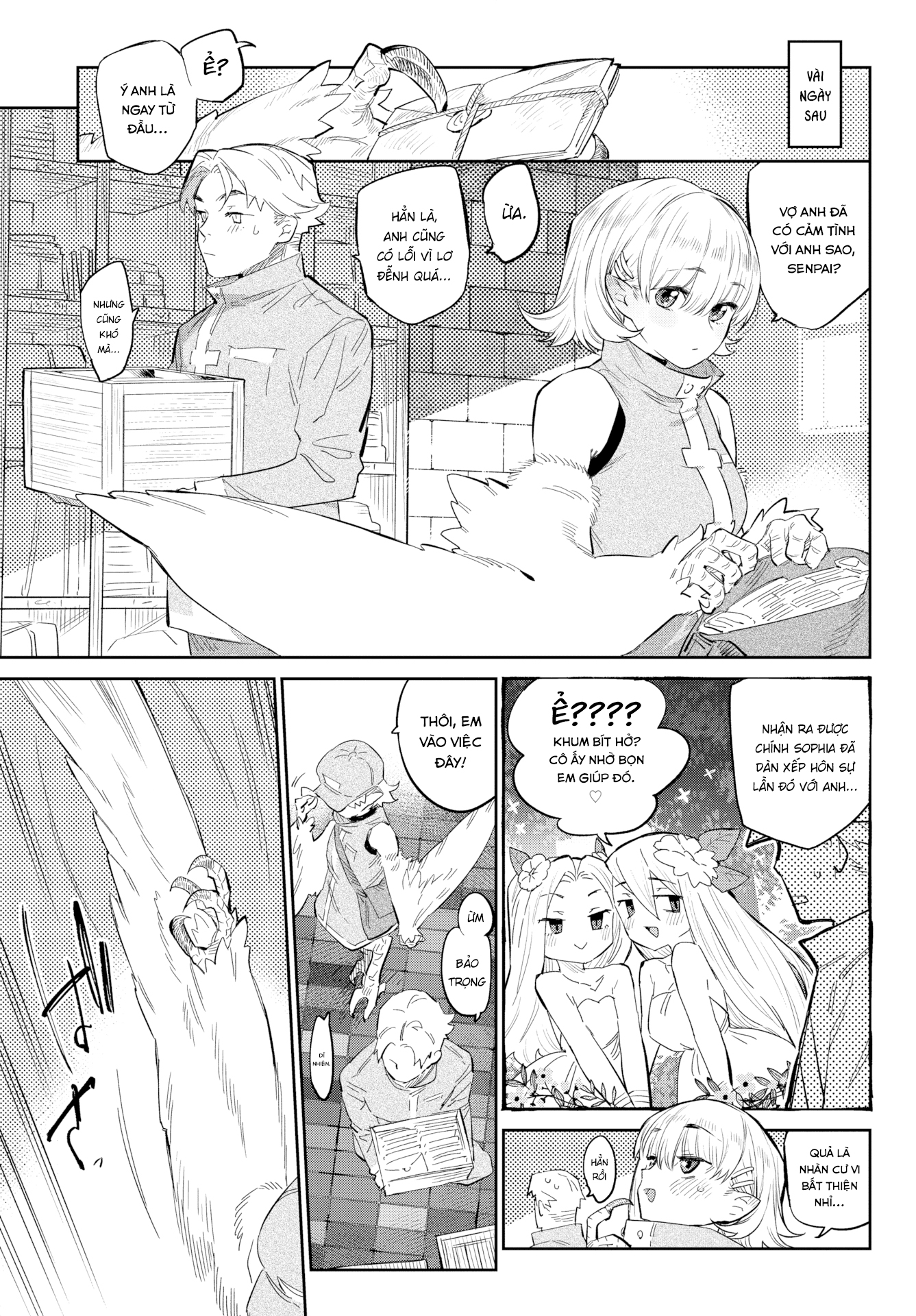 Đọc truyện hentai Otherworldly Maidens Series - I Love You From Head to Root