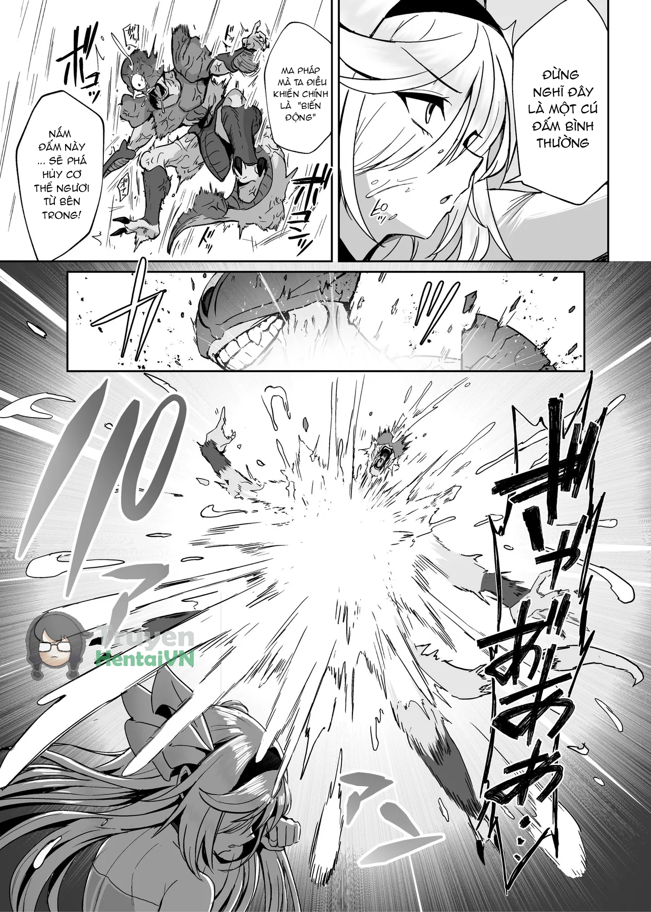 Đọc truyện hentai Mahou Shoujo Saint Lily Dankon ~Futanari o Hayasareta Mahou Shoujo ga Chinpo-gurui ni Ochiru Made~ - Oneshot