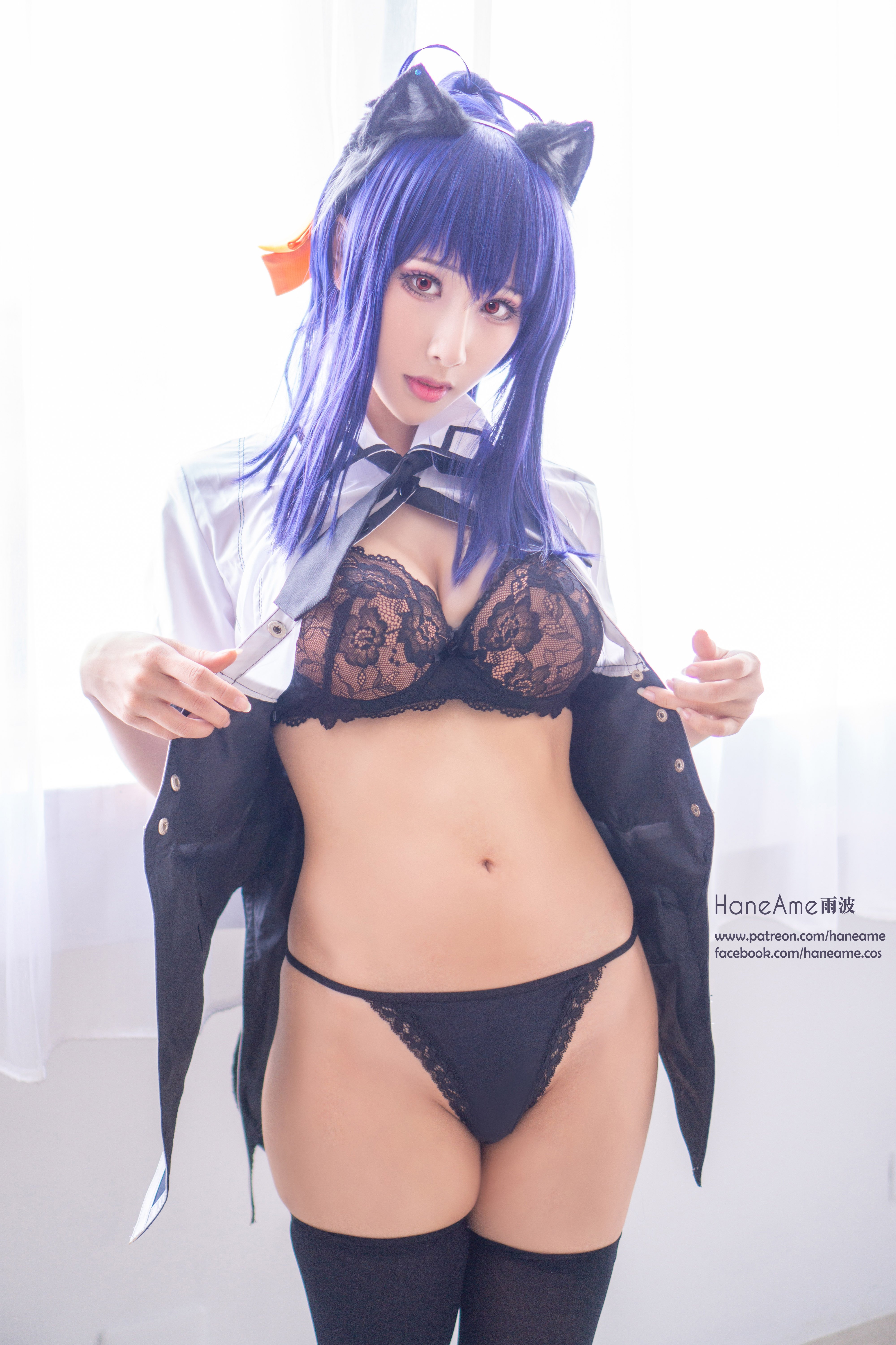 Đọc truyện hentai Tuyển tập Albums siêu phẩm Cosplay - Chap 1095 - Hana Bunny & Hane Ame - DXD Rias+Akeno