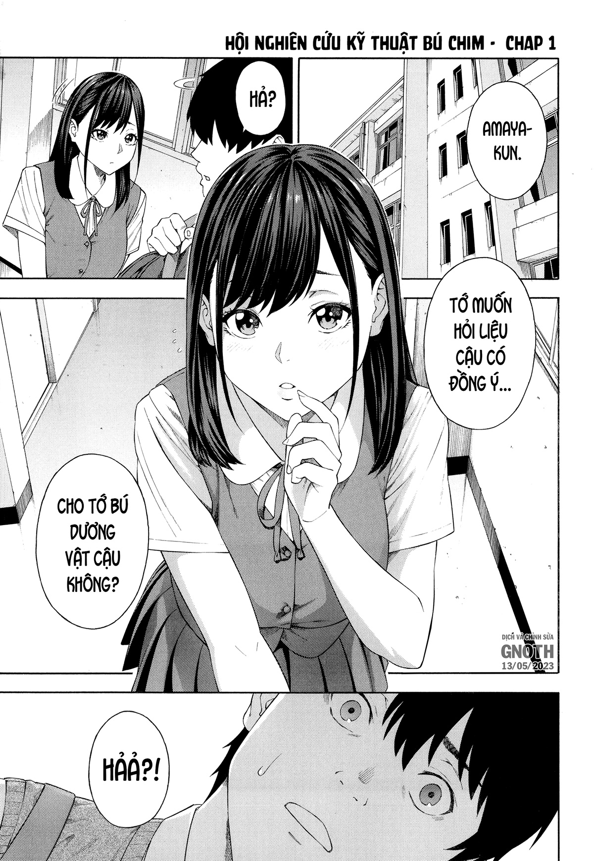 Đọc truyện hentai Phòng nghiên cứu Fallatio - Chap 1