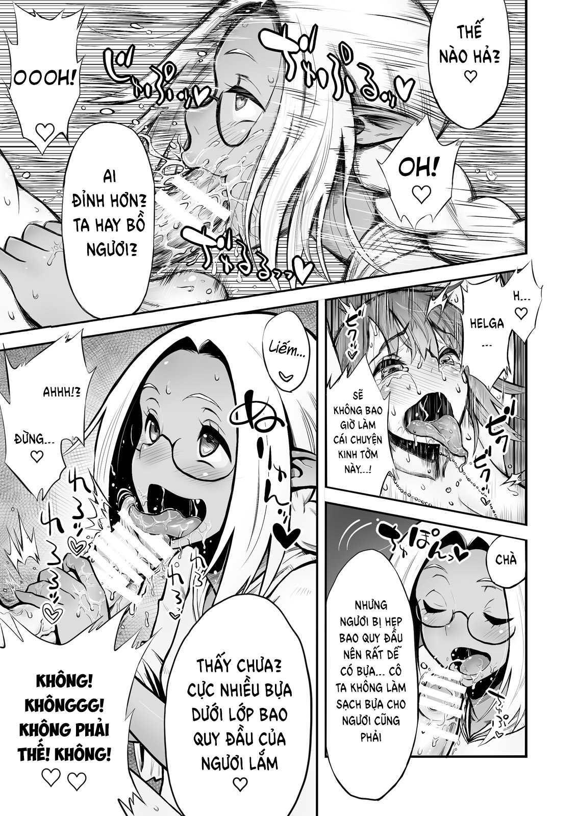 Đọc truyện hentai Futanari Chinpo ni Shokushu Sanran - Oneshot