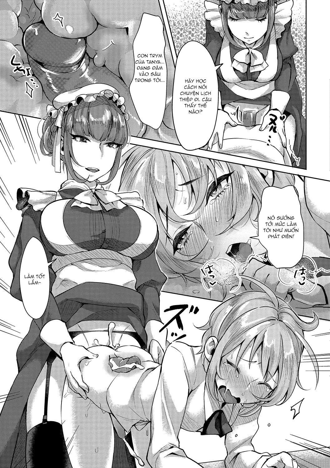 Đọc truyện hentai The Young Master’s Partner Maid - Oneshot
