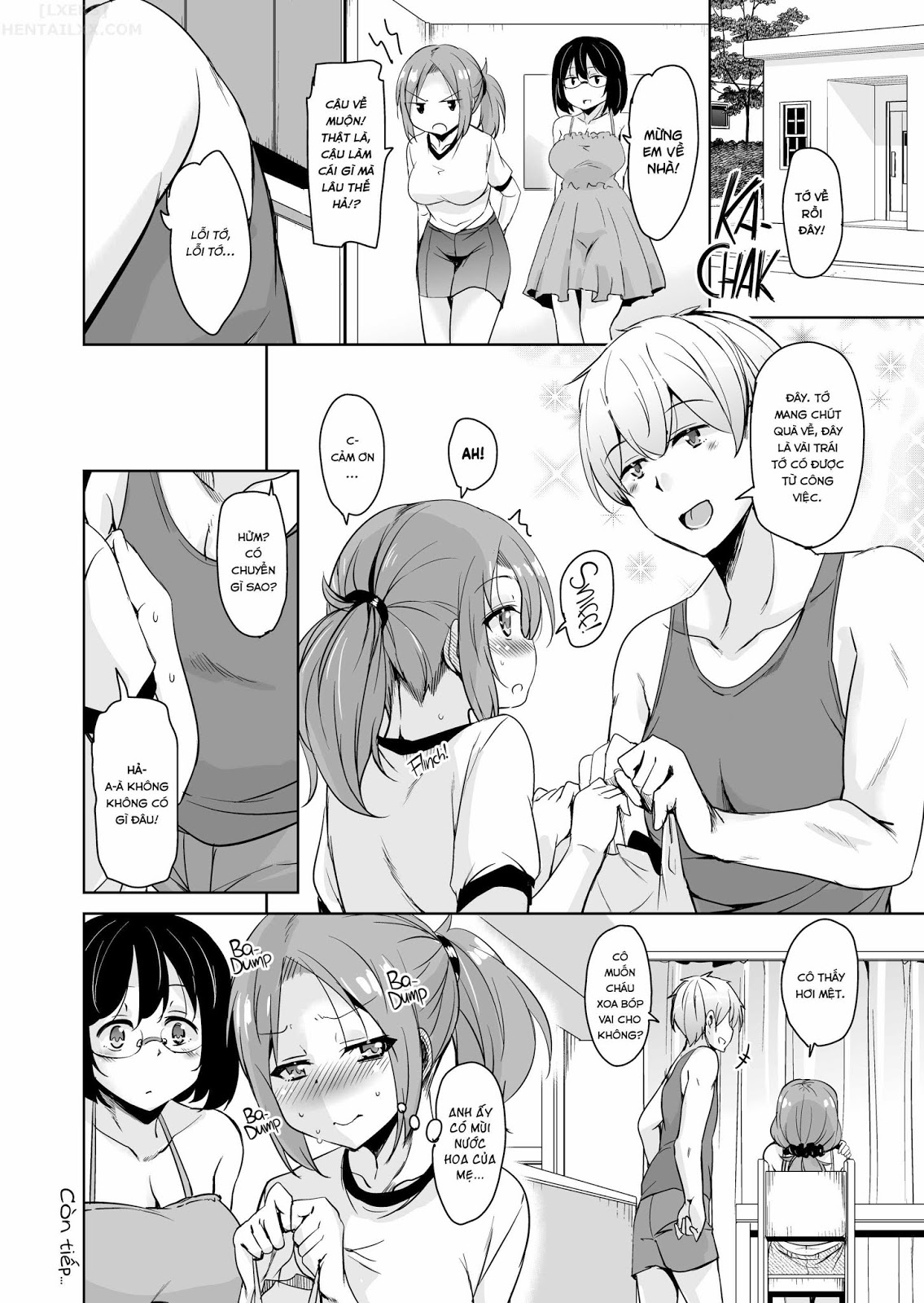 Đọc truyện hentai Tropical Island Maniacs: My Host Family is so Lewd! - Chap 4