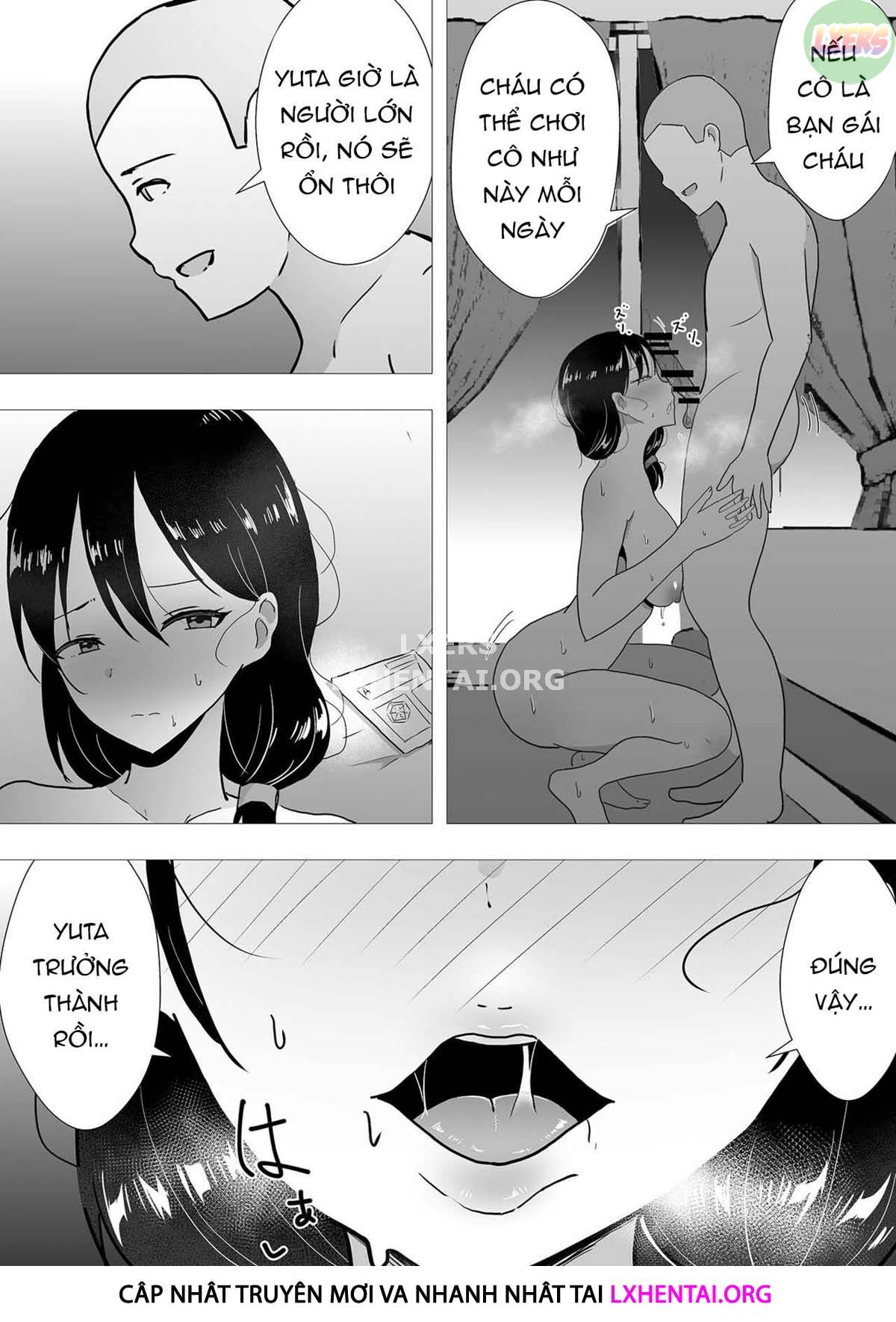 Đọc truyện hentai Người mẹ yêu quý của tôi, cô bạn gái ngốc nghếch của tôi - Chap 2