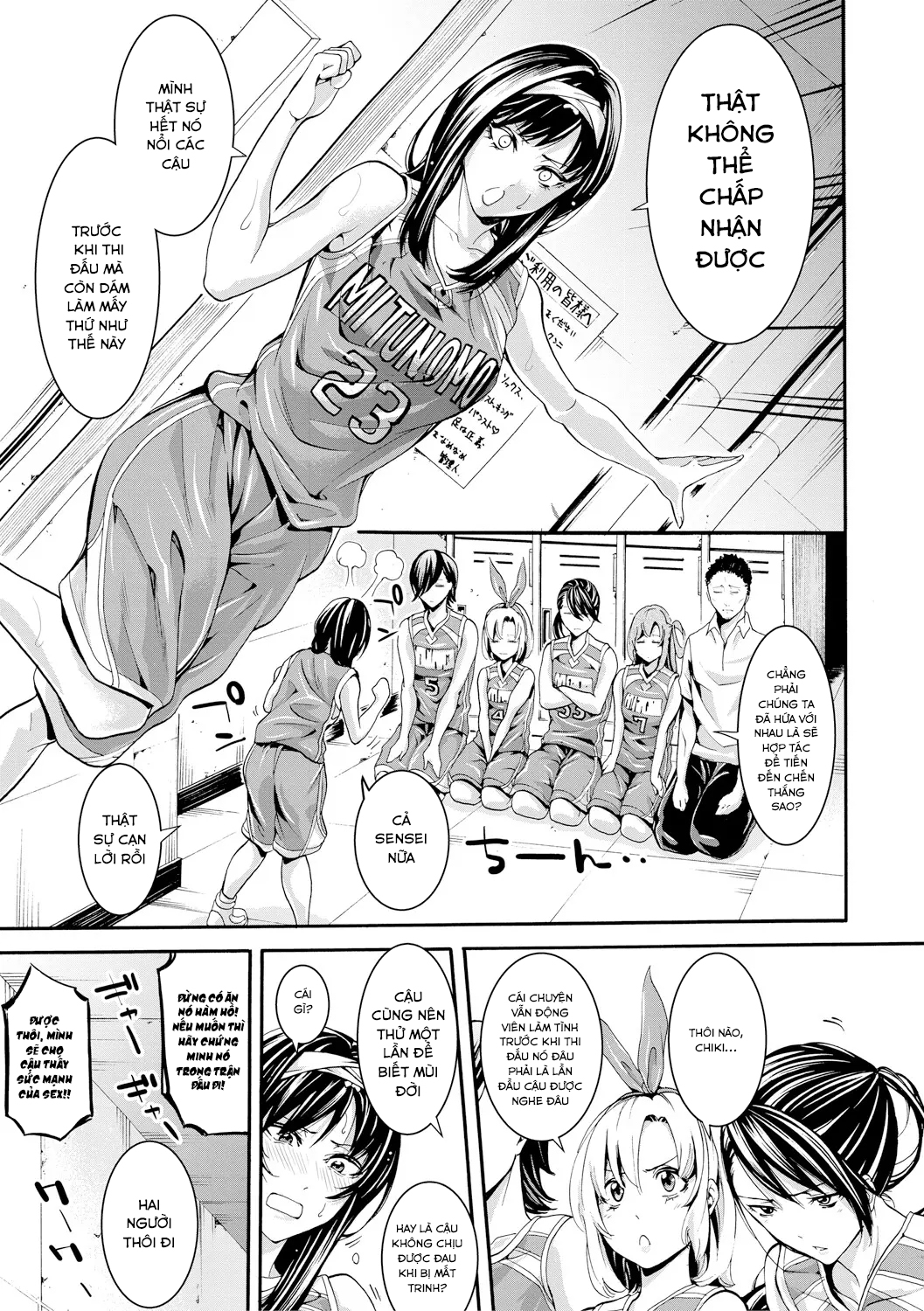 Đọc truyện hentai Bukatsu Shoujo Paradise ~ Asekkaki no Tenshi-tachi - Chap 5