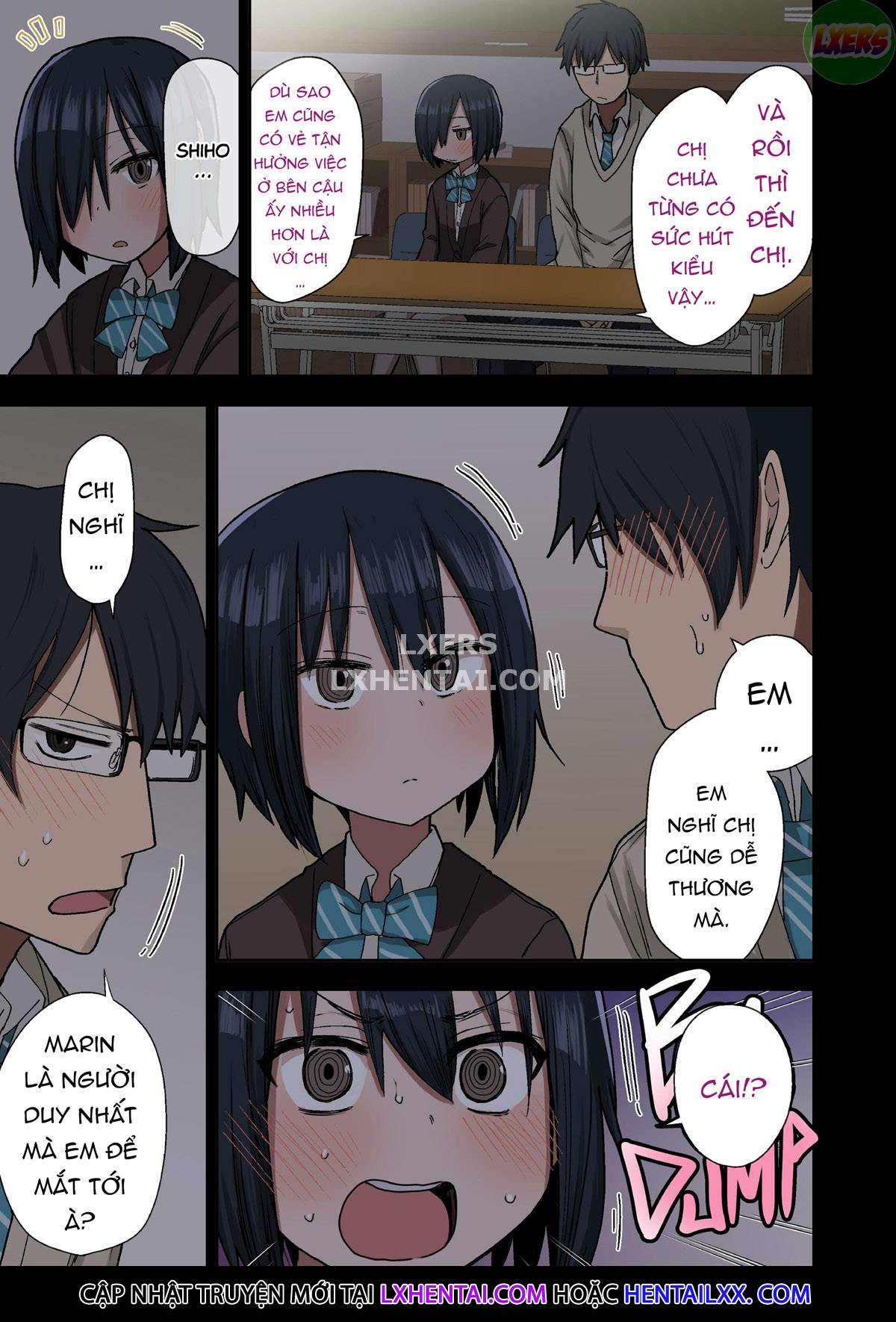 Đọc truyện hentai Vì senpai cho phép nên tôi đã làm chuyện đó với chị ấy - Chap 1 - Full Color