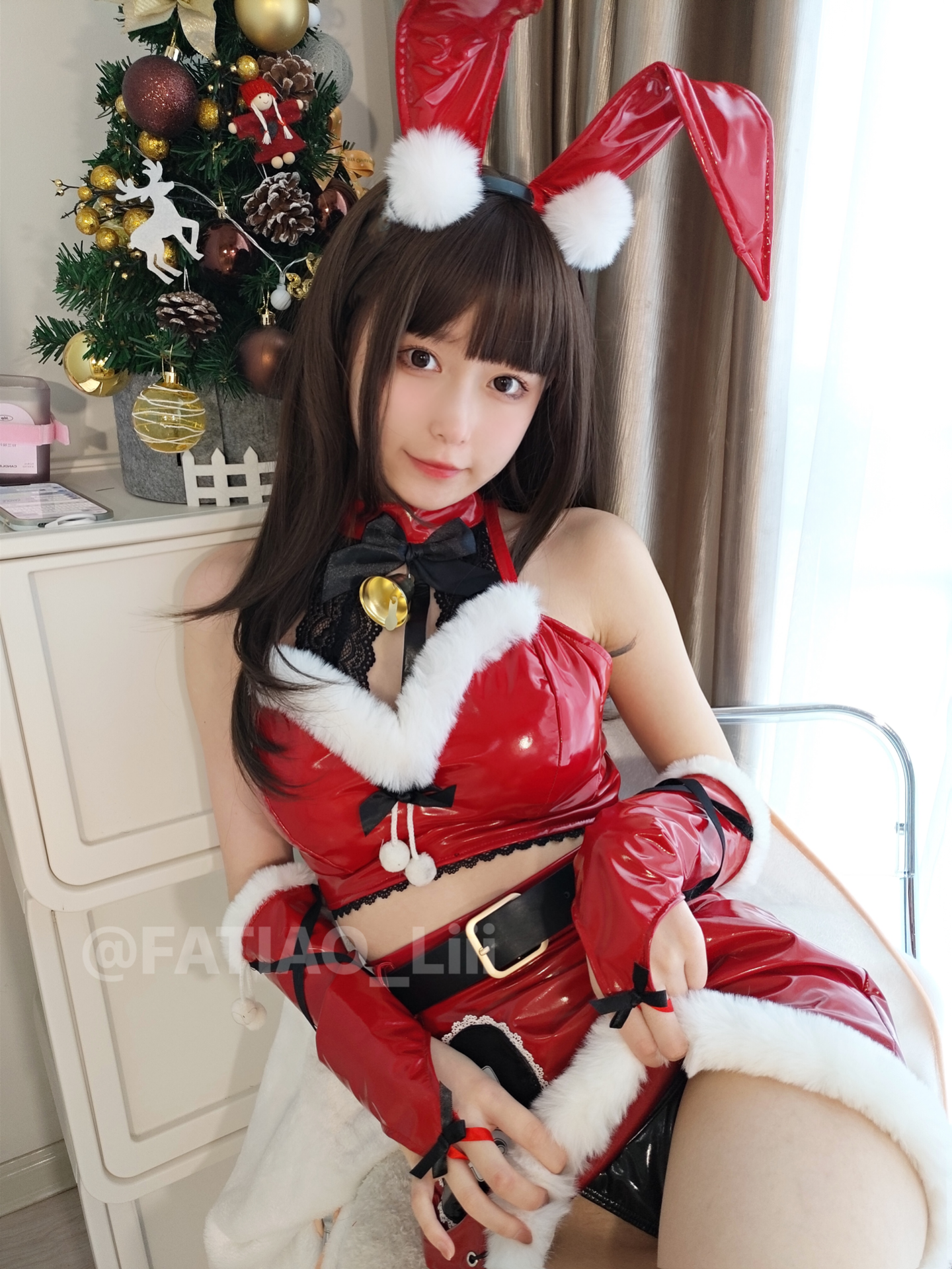 Đọc truyện hentai Tuyển tập Albums siêu phẩm Cosplay - Chap 331 - (Kajo girl) – Snowy Christmas