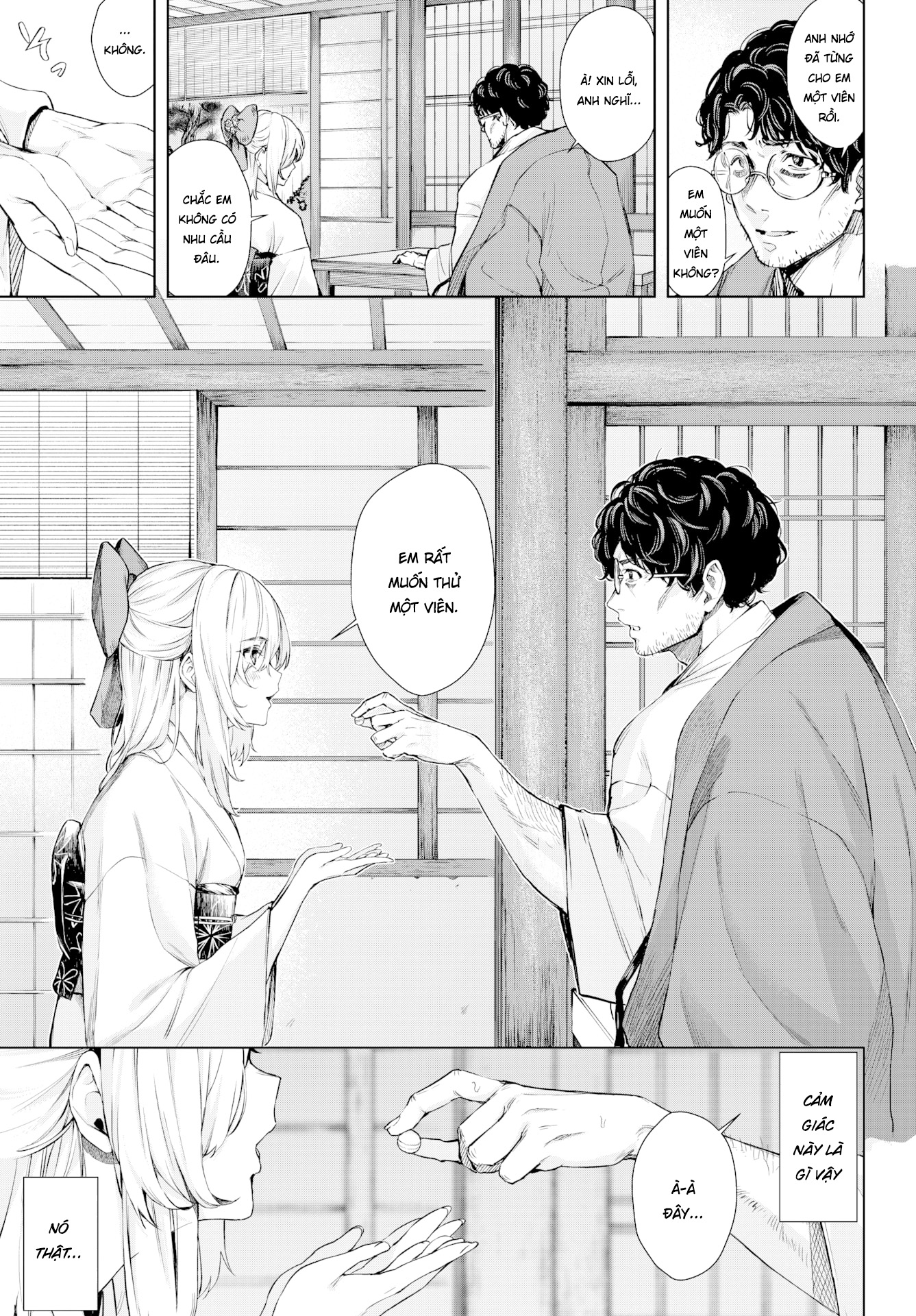 Đọc truyện hentai Sắc chi dành dành cô bé buồn - Oneshot