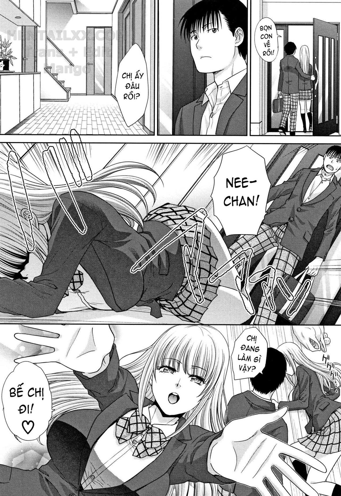 Đọc truyện hentai Mother and Younger Sister - Chap 7