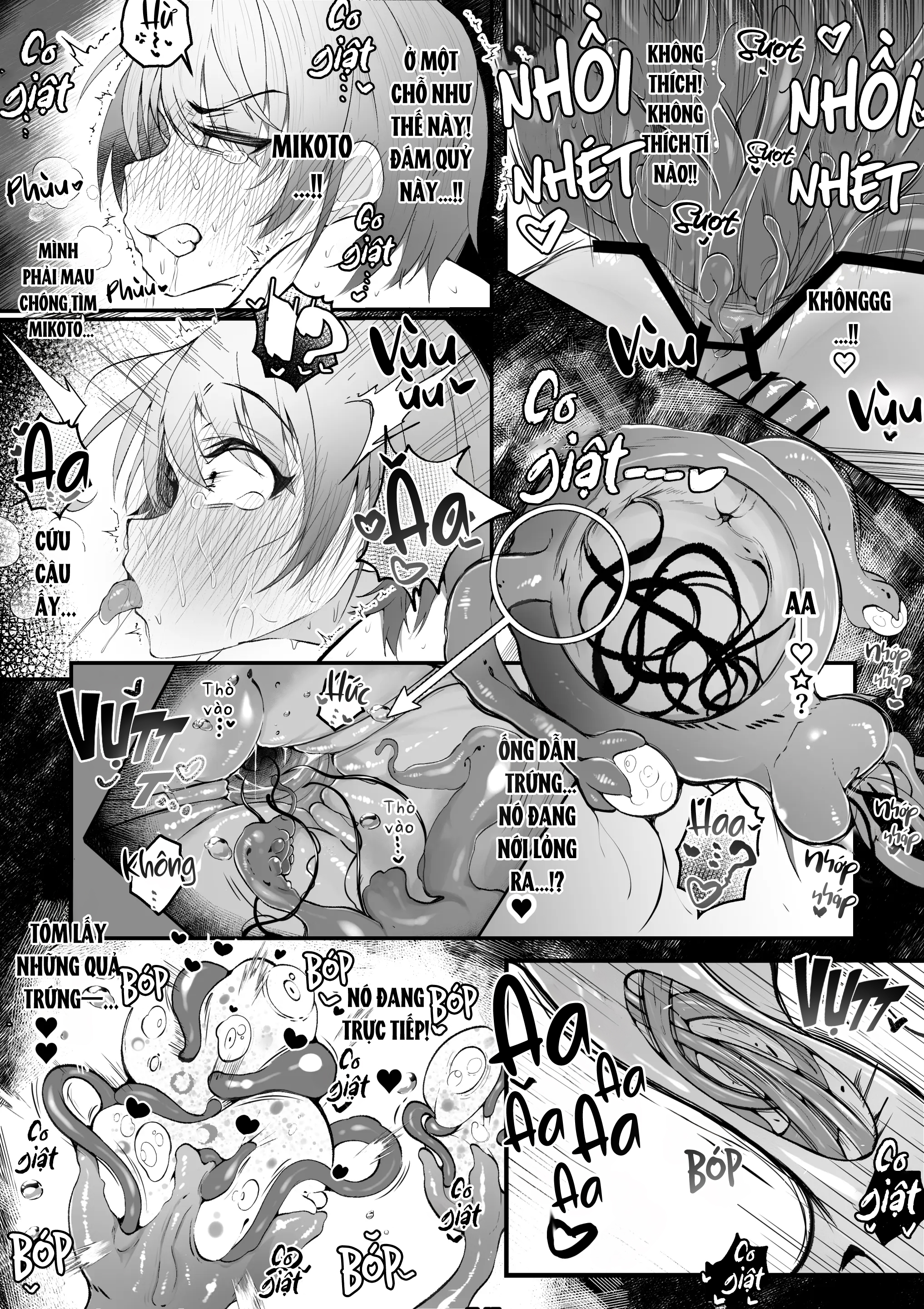 Đọc truyện hentai Câu chuyện về Nichika một nữ tu sĩ bị lũ quỷ xúc tu hãm hiếp - Oneshot