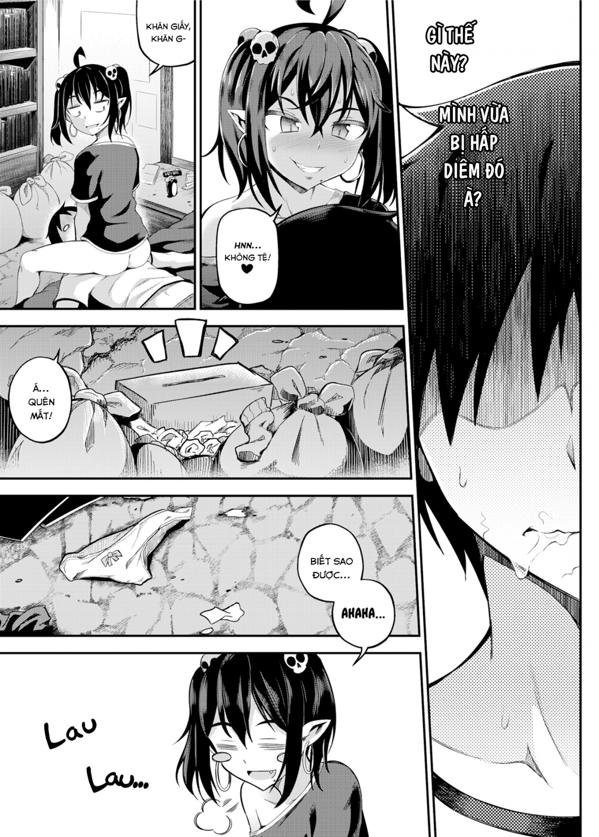 Đọc truyện hentai Lời tiên tri của HẮC NGUYỆT - Chap 2