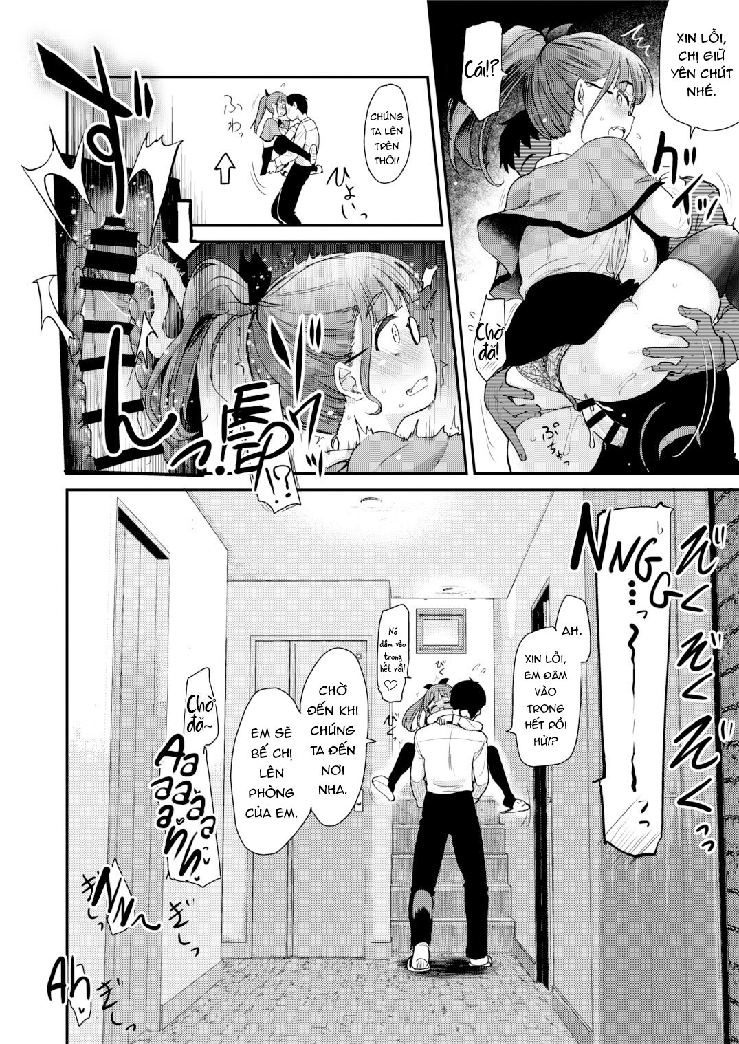 Đọc truyện hentai Mẹ kế và chị gái - Chap 1