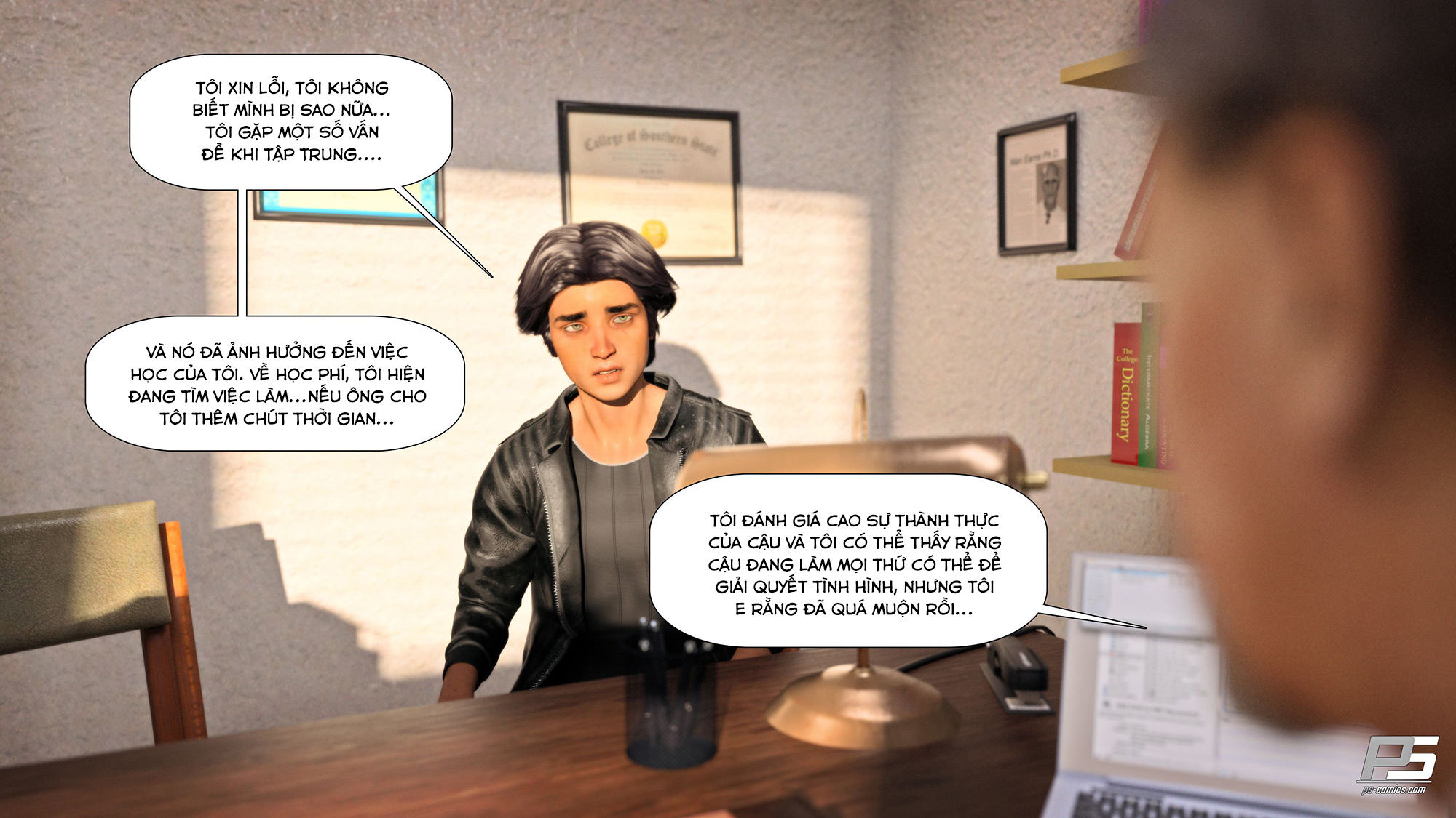 Đọc truyện hentai Milf Mansion - Vol 1 - Chương 1: Vấn đề tài chính và điểm số