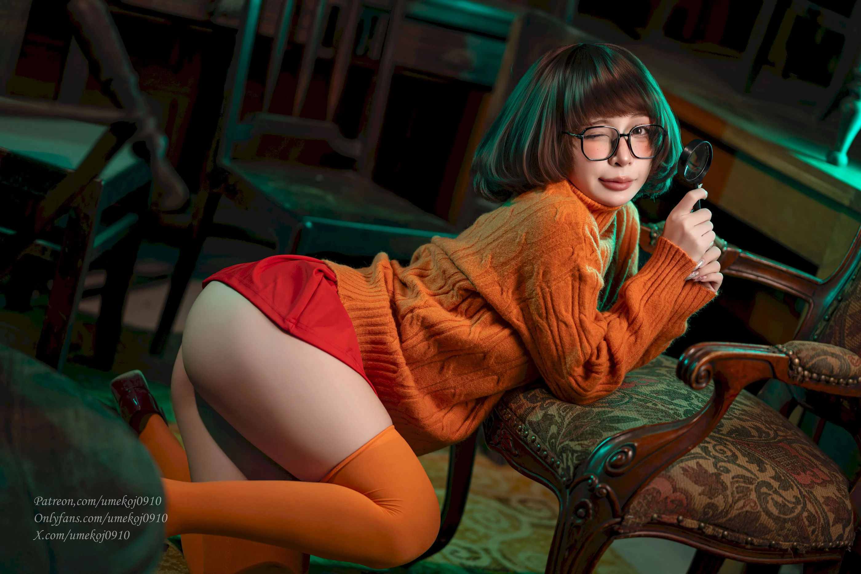 Đọc truyện hentai Tuyển tập Albums siêu phẩm Cosplay - Chap 1374 - Umeko J - Velma Scooby Doo