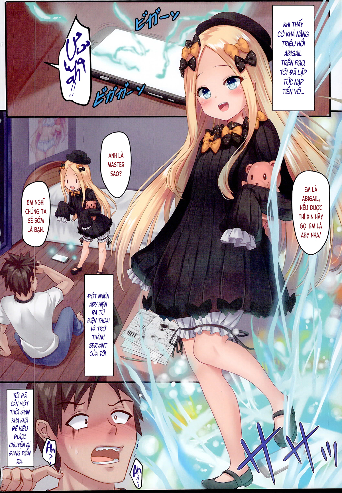 Đọc truyện hentai Abigail học và luyện chuyện ấy (FGO) - Oneshot
