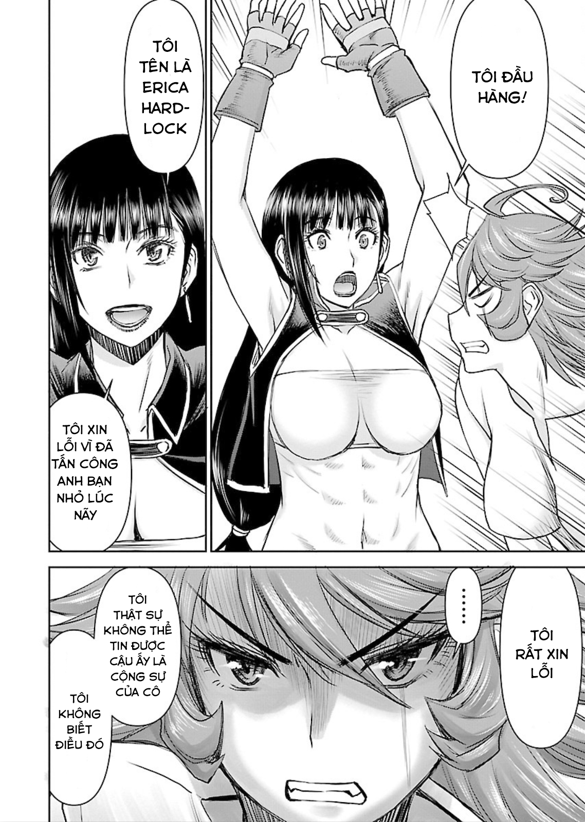 Đọc truyện hentai Xạ thủ mềm mại của Nữ chiến binh - Chap 3