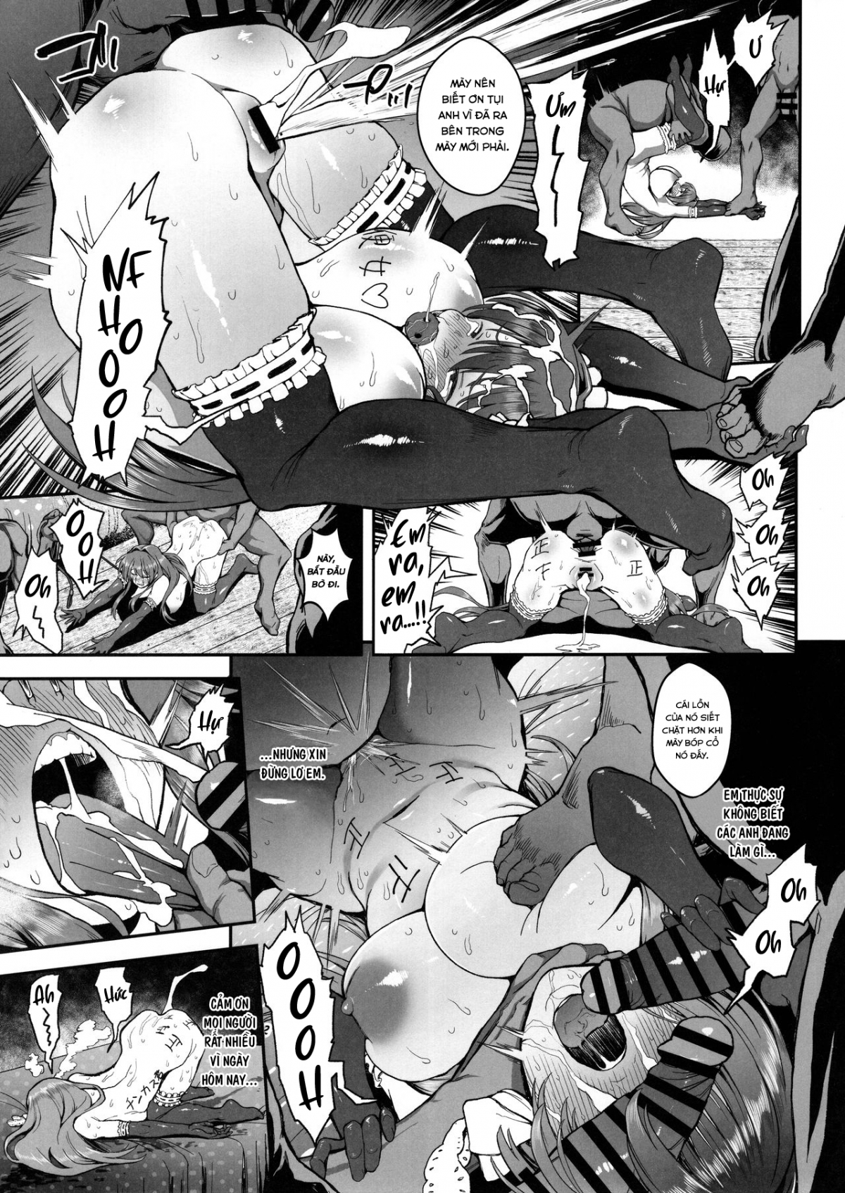 Đọc truyện hentai Korashime -Fujibayashi Kyou no Yuuutsu- - Oneshot