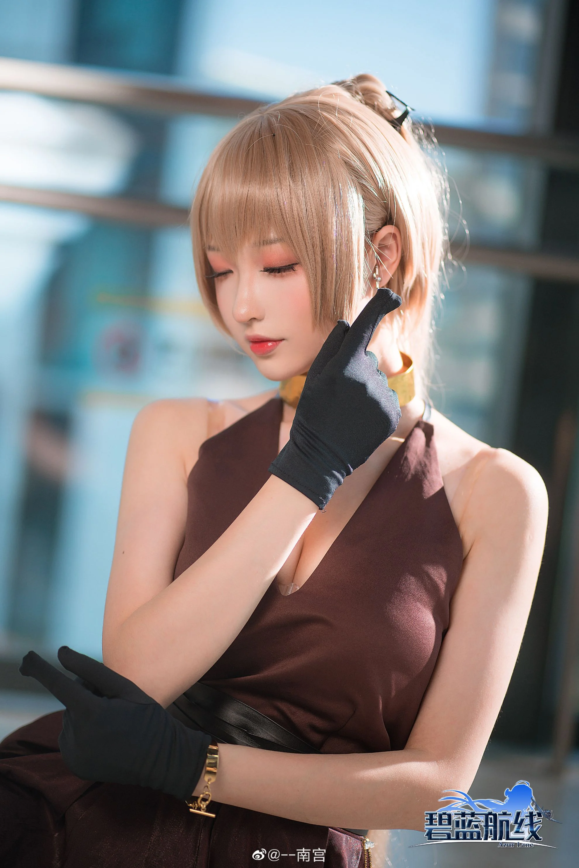 Đọc truyện hentai Tuyển tập Albums siêu phẩm Cosplay - Chap 909 - [Nangong] Azur Lane - Jean Bart