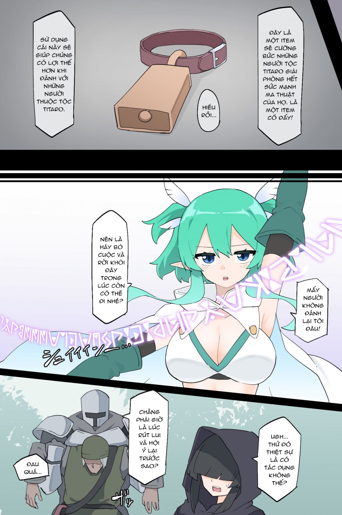 Đọc truyện hentai Guild bắt cóc và người bảo hộ khu rừng - Oneshot