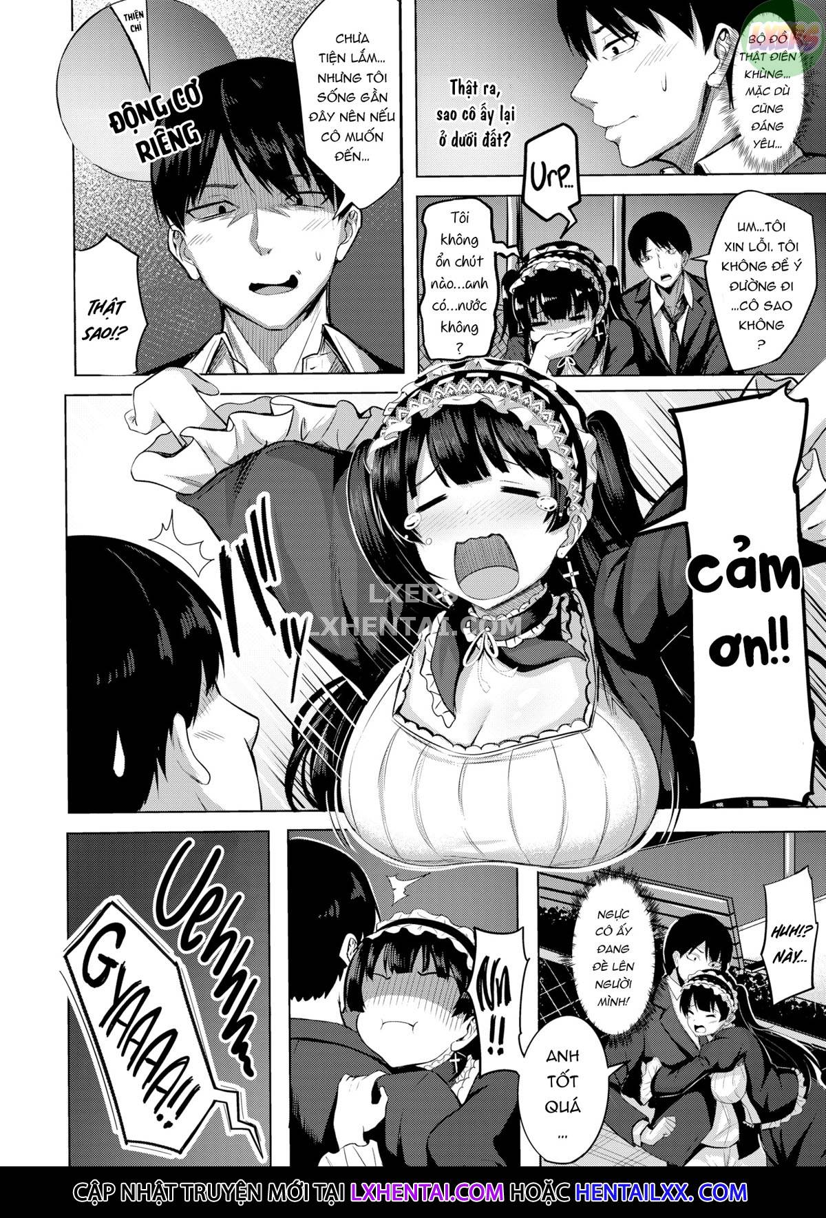 Đọc truyện hentai Cô nàng Gothic may mắn - Oneshot